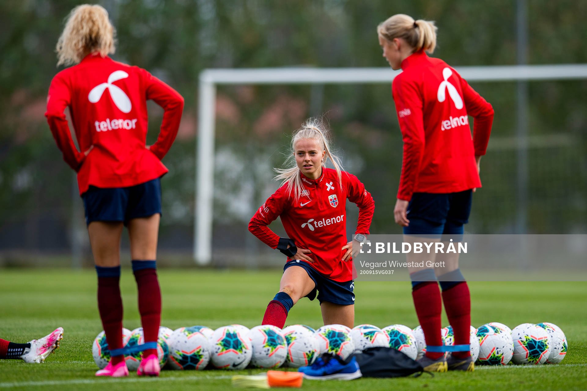 Emilie Woldvik of the Norwegian women’s national football