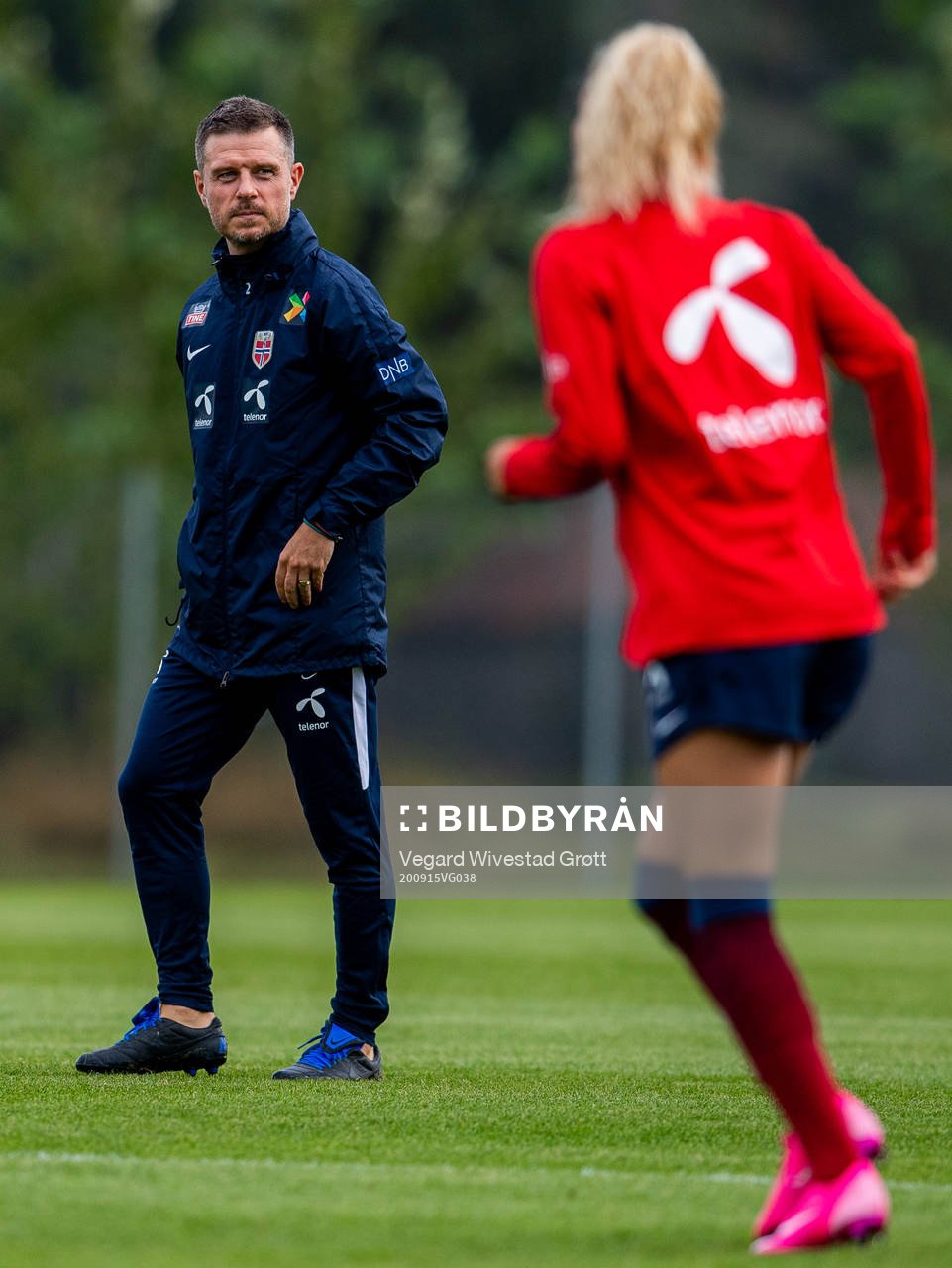 Alexander Straus, coach of Norway