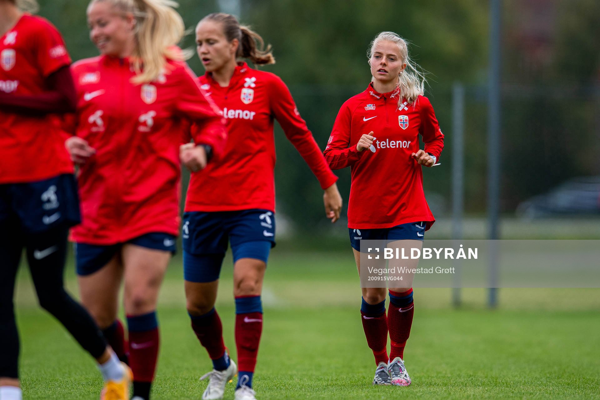 Emilie Woldvik of the Norwegian women’s national football