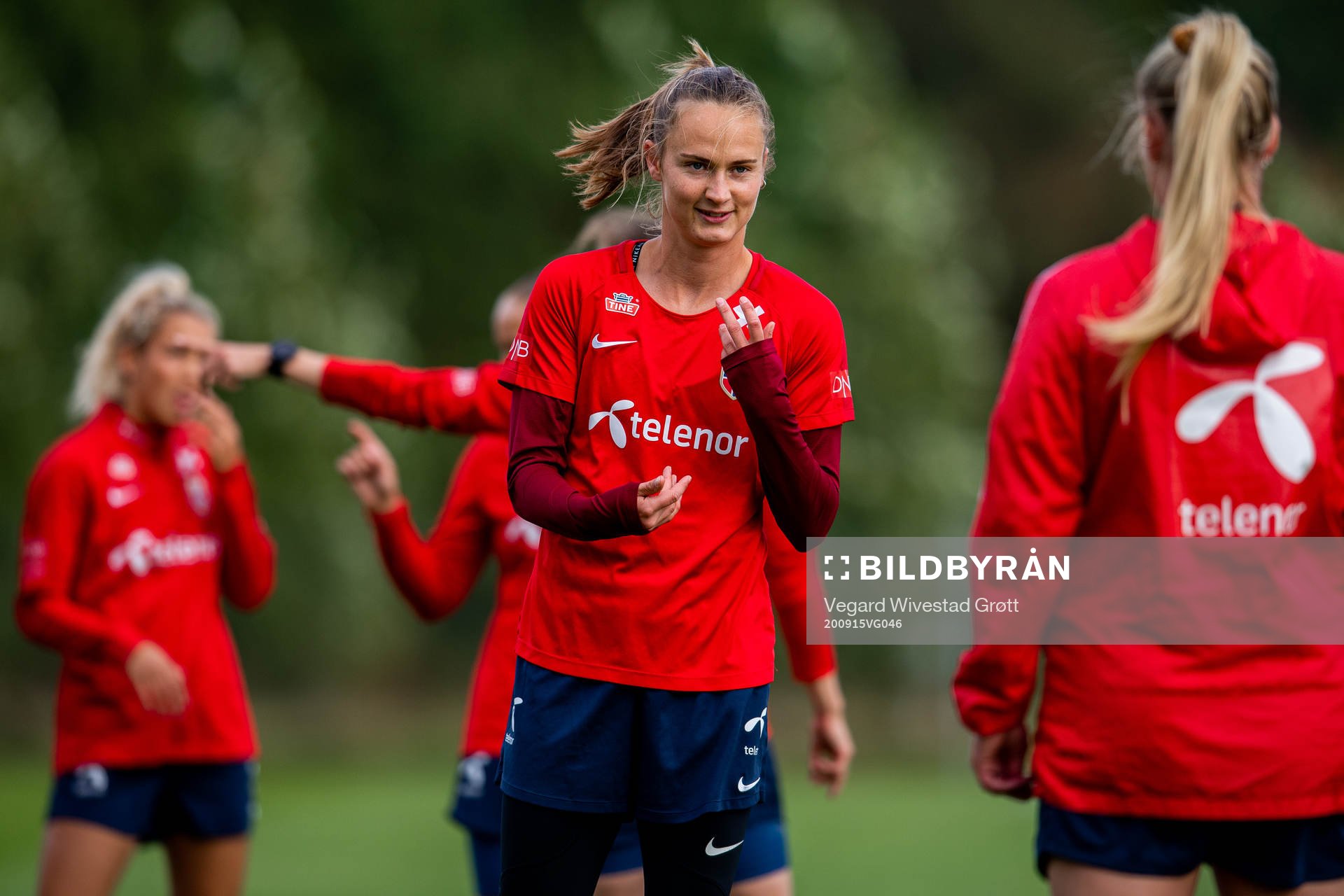 Caroline Graham Hansen of the Norwegian women’s national