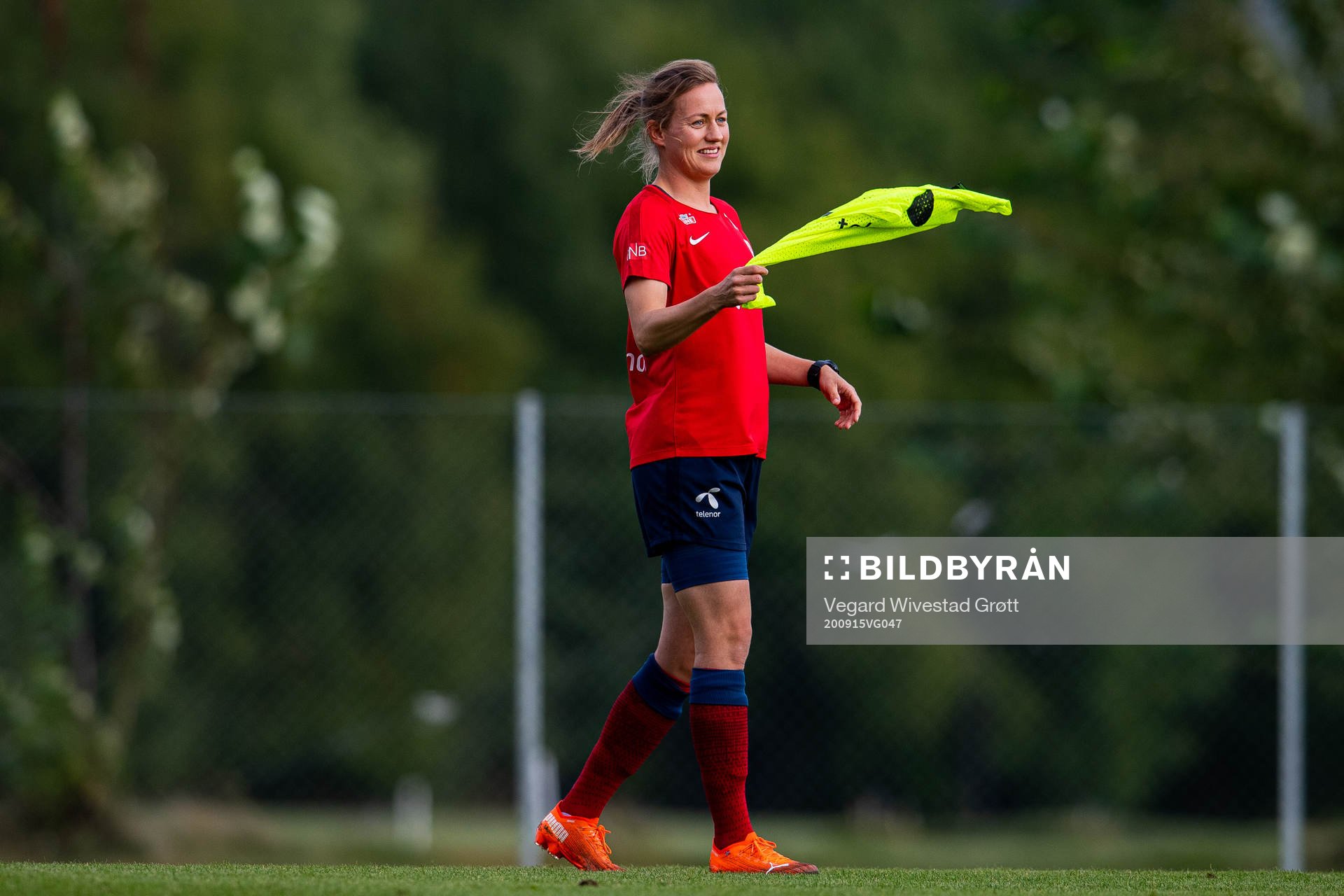 Kristine Minde of the Norwegian women’s national football