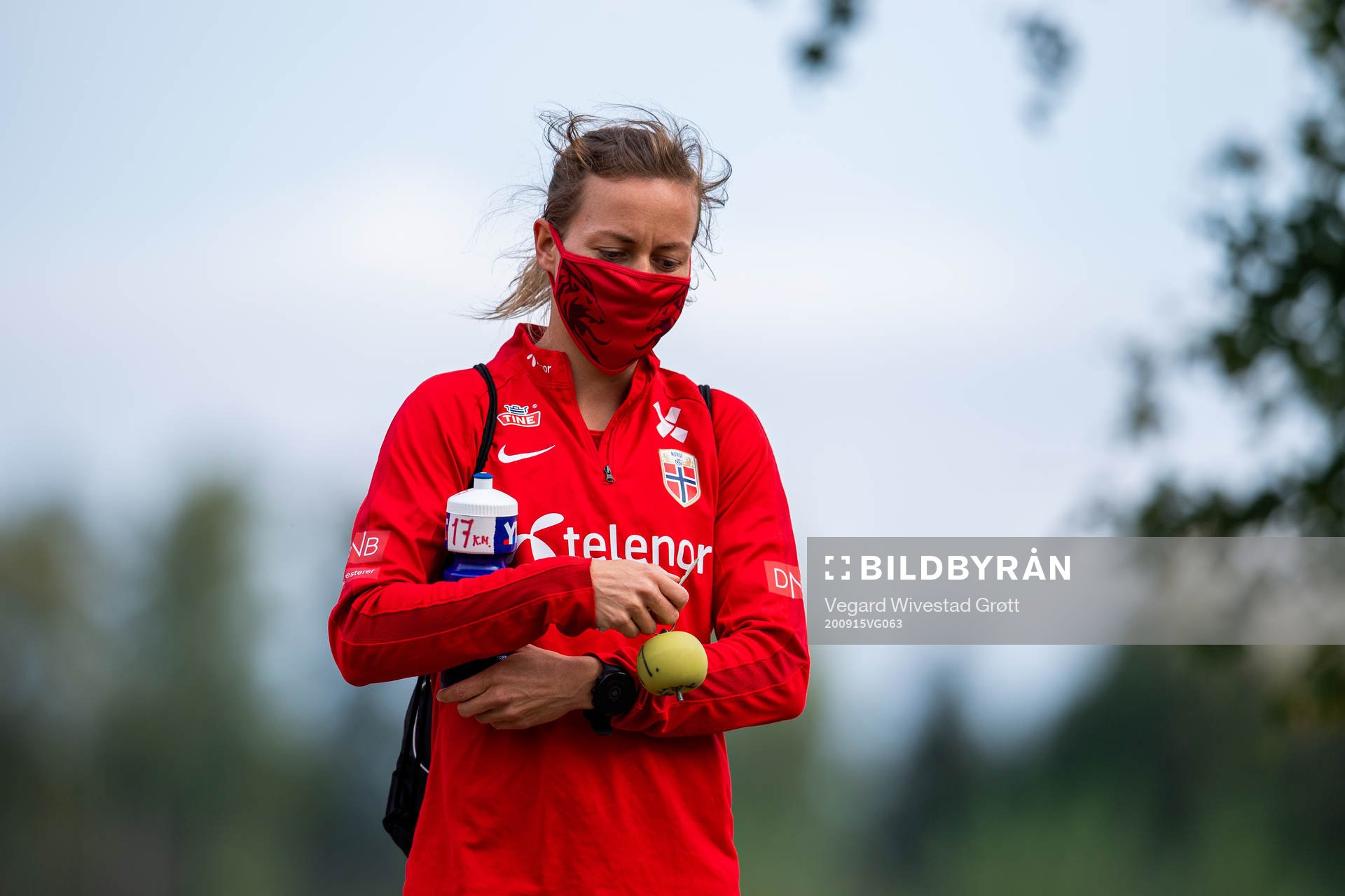 Kristine Minde of the Norwegian women’s national football