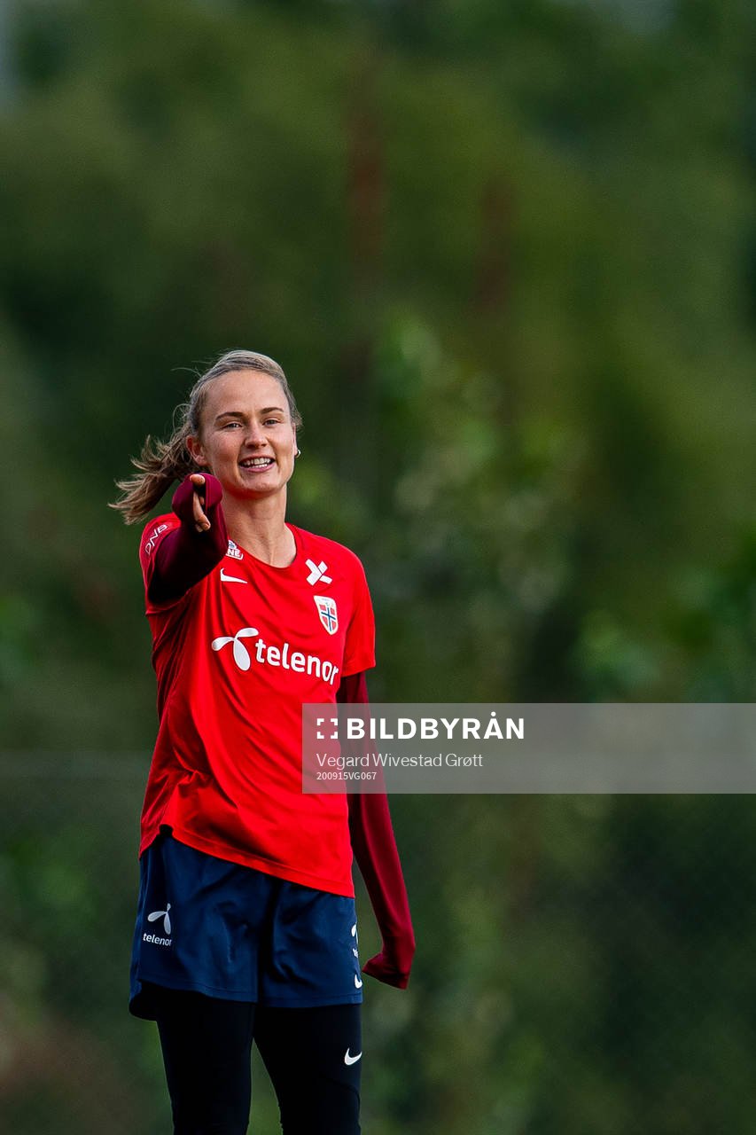 Caroline Graham Hansen of the Norwegian women’s national