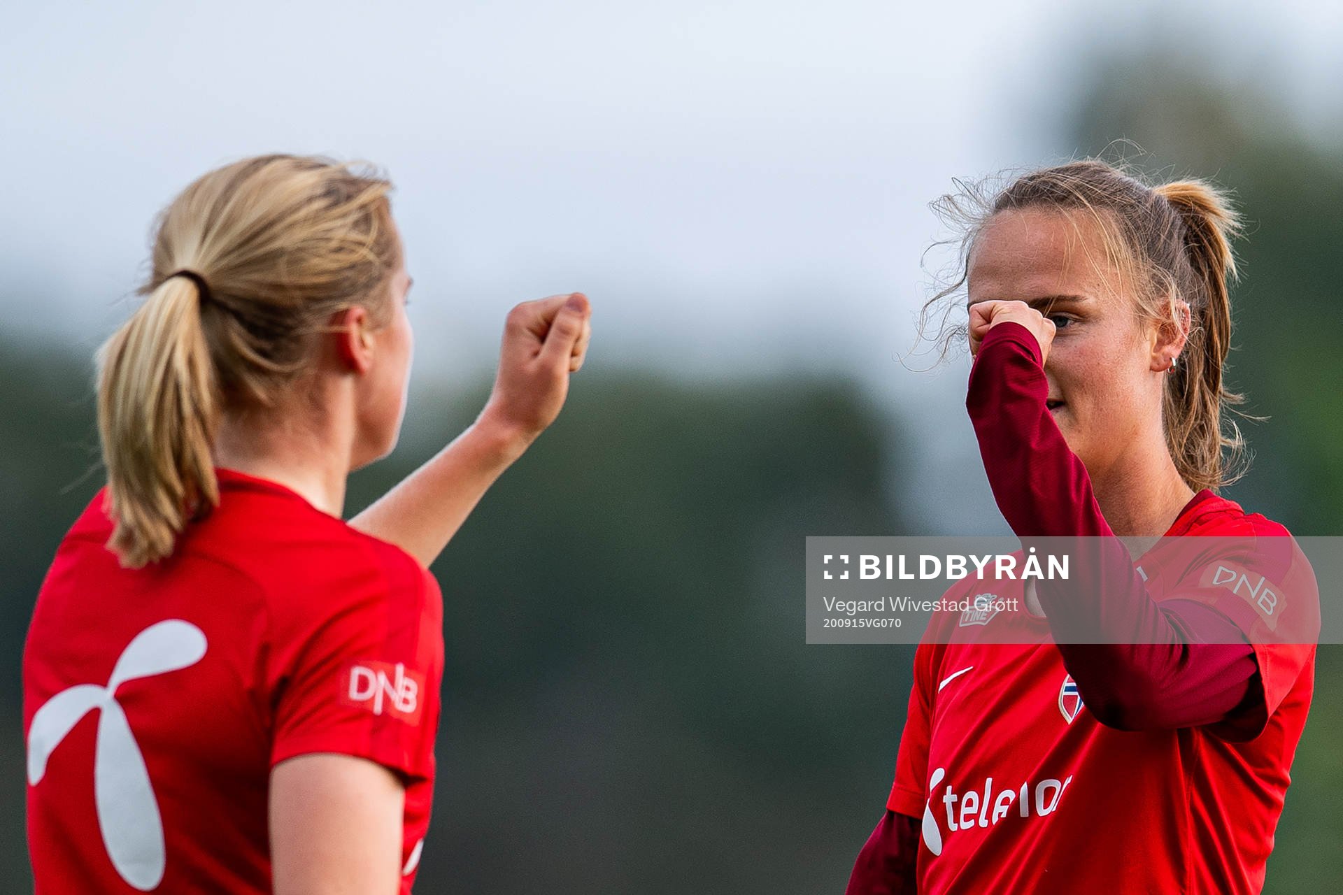 Caroline Graham Hansen of the Norwegian women’s national