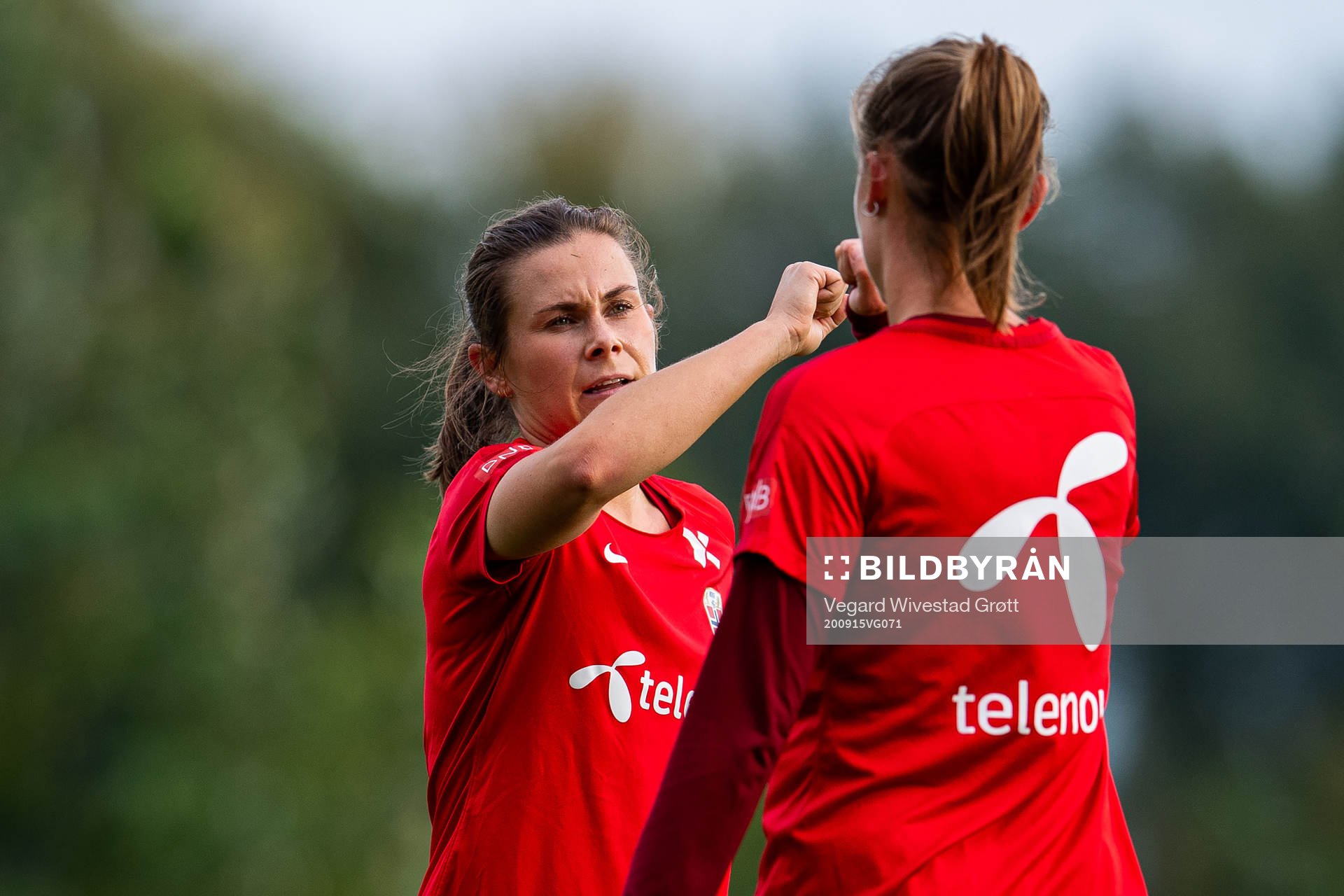 Emilie Haavi of the Norwegian women’s national football