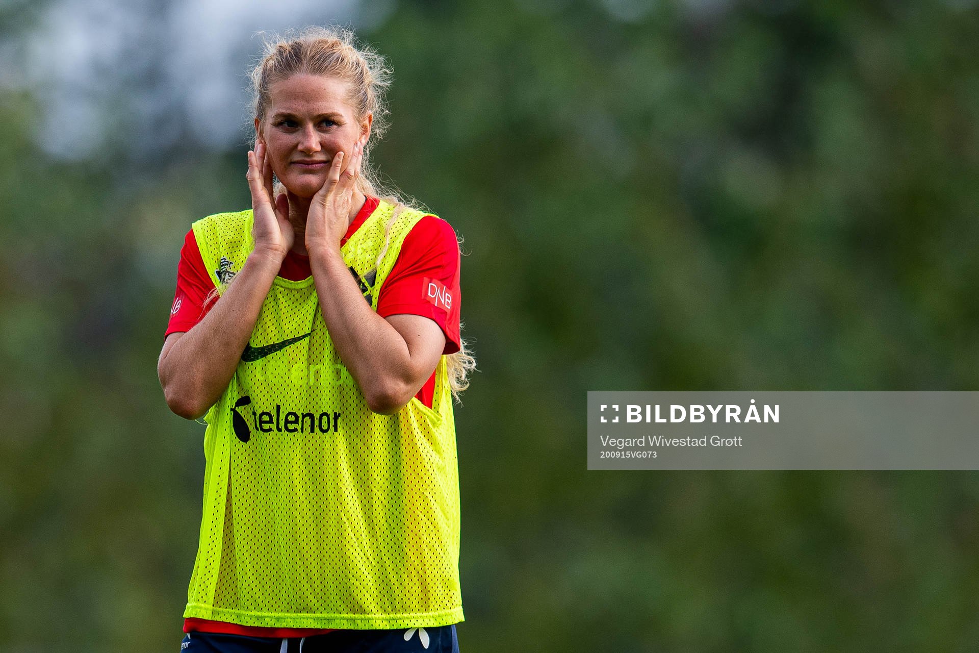 Lisa-Marie Karlseng Utland of the Norwegian women’s