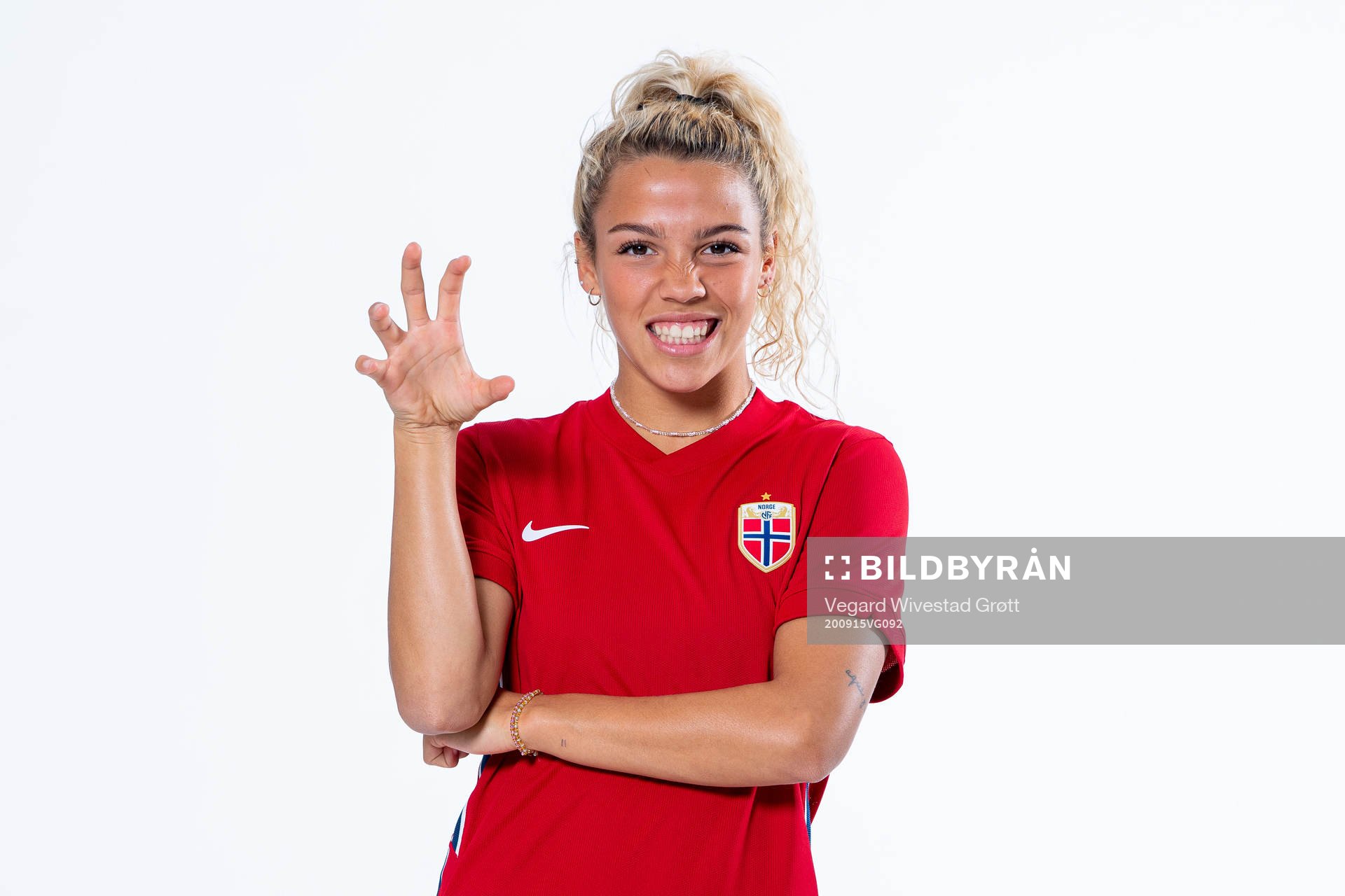 Celin Bizet Ildhusøy of the Norwegian women’s national