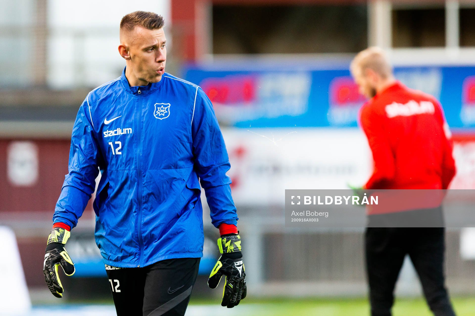 Örgrytes målvakt David Olsson