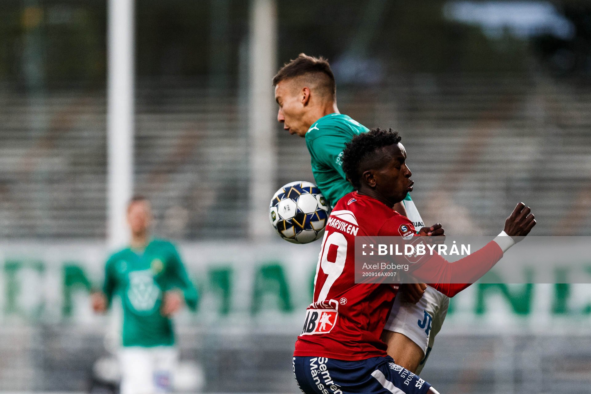 Örgrytes Mohamed Said Adan och Jönköpings Kevin Rodeblad