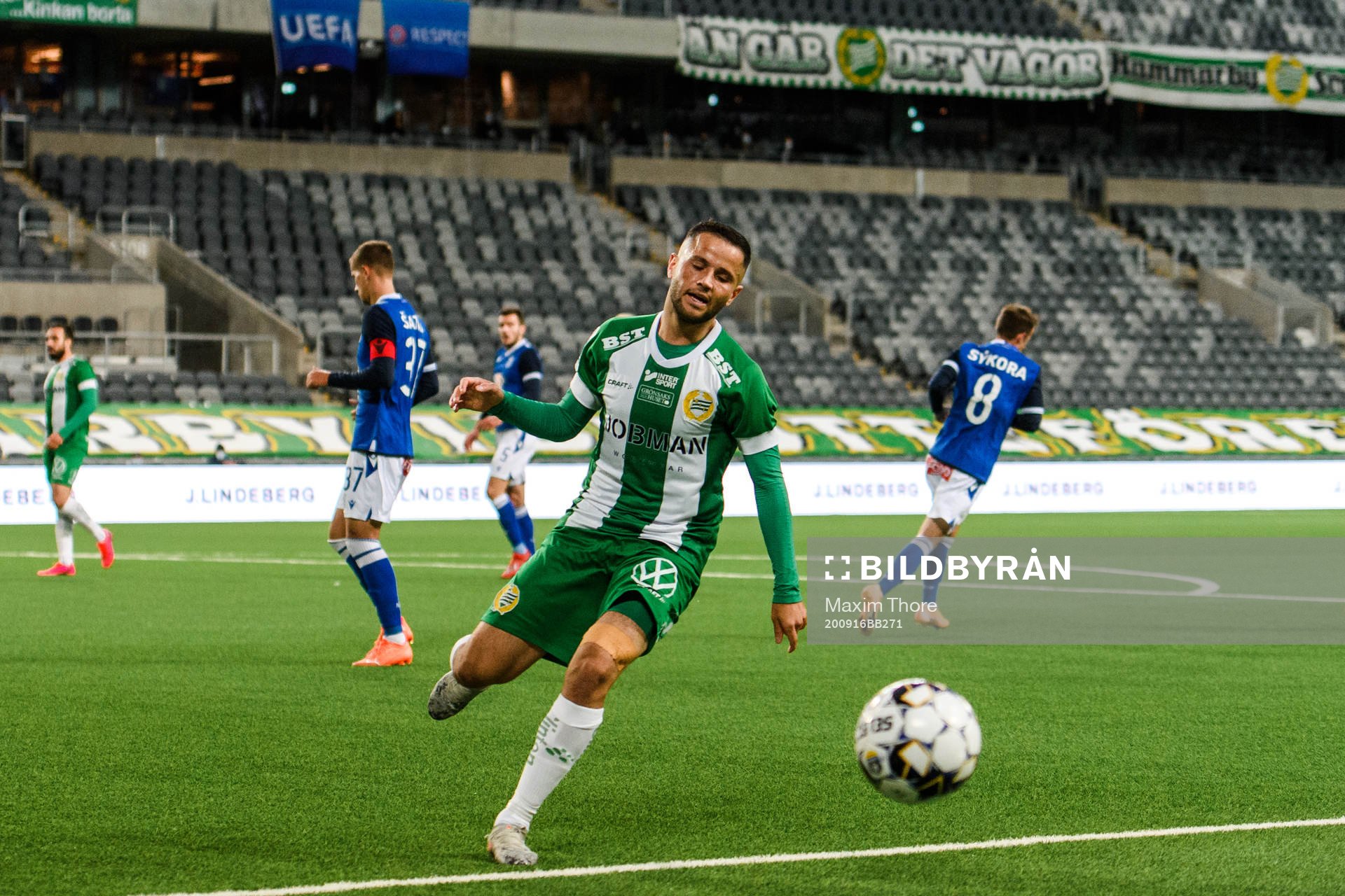 Mohanad Jeahze of Hammarby looks dejected
