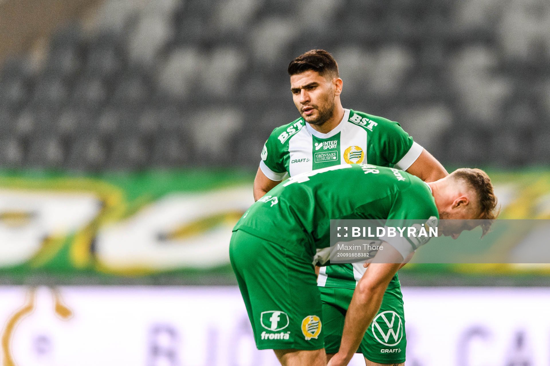 Paulinho of Hammarby looks dejected