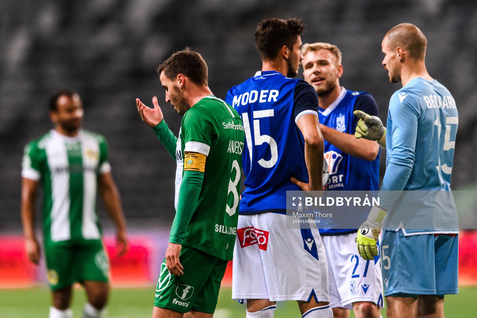 Jeppe Andersen of Hammarby looks dejected