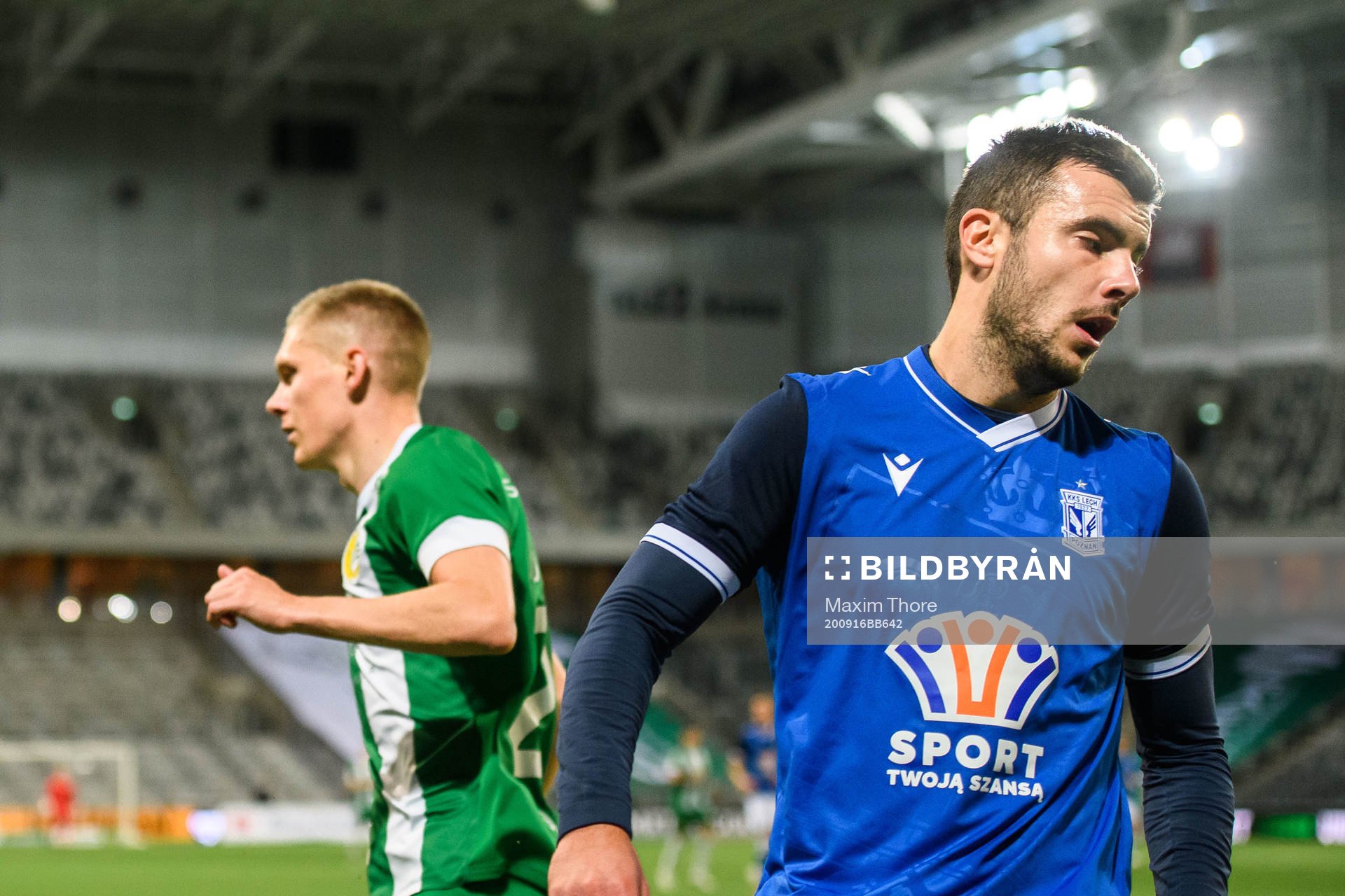 Filip Szymcxak of Lech Poznan