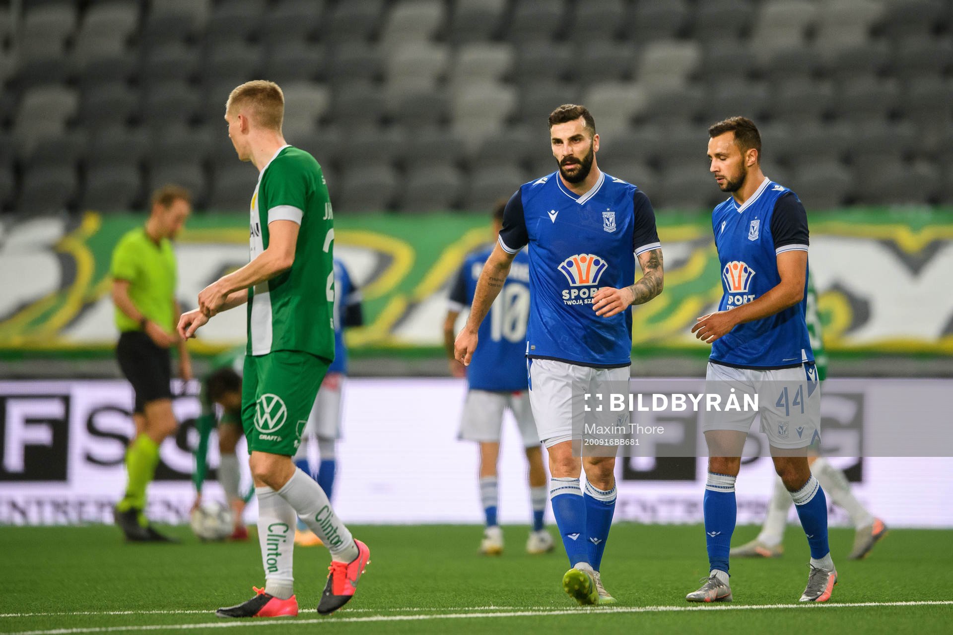 Mikael Ishak of Lech Poznan