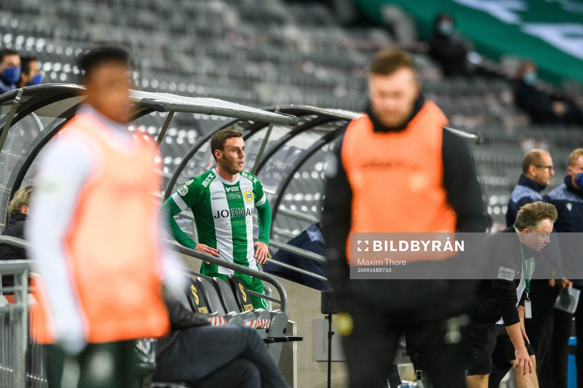 Jeppe Andersen of Hammarby looks dejected