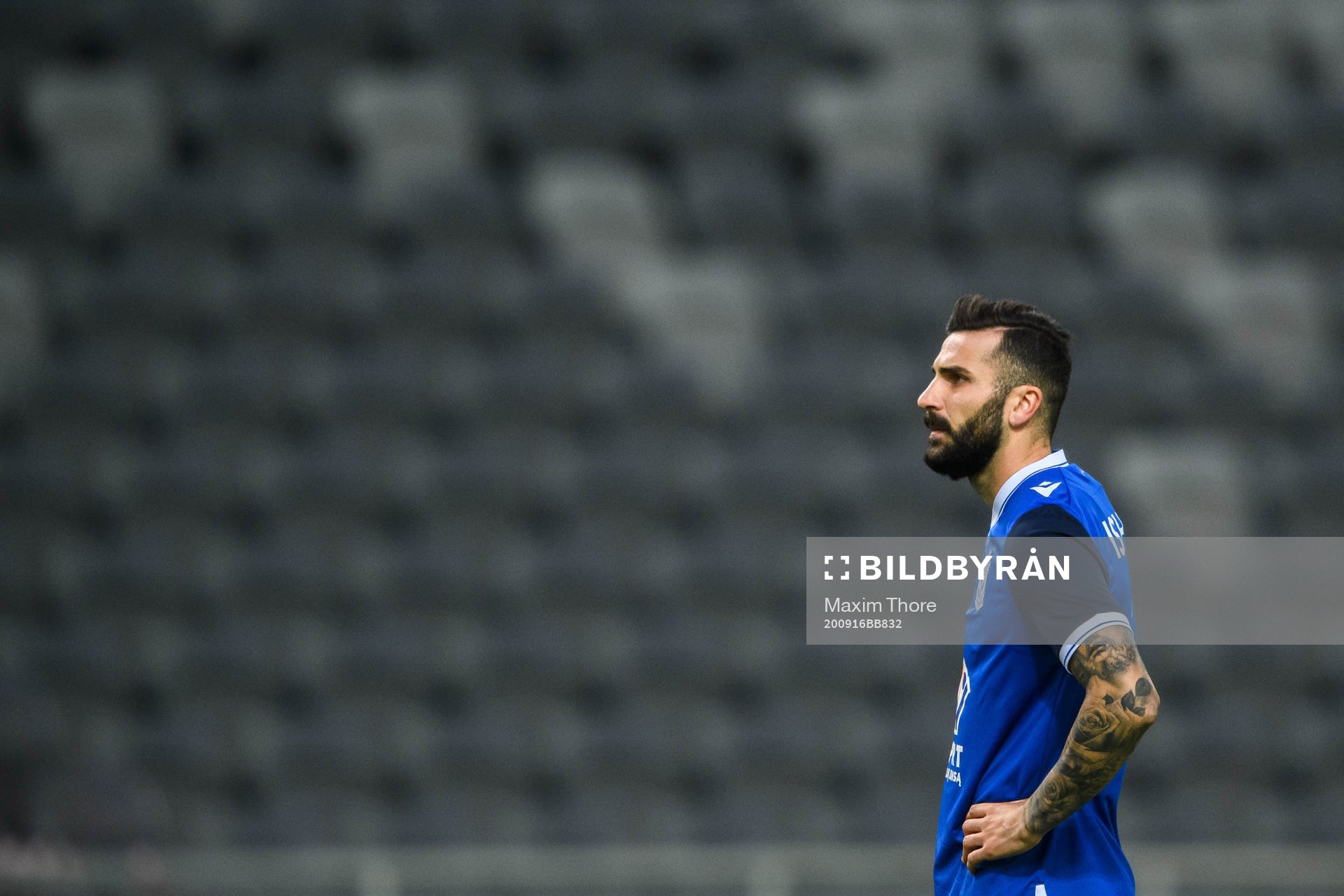 Mikael Isak of Lech Poznan