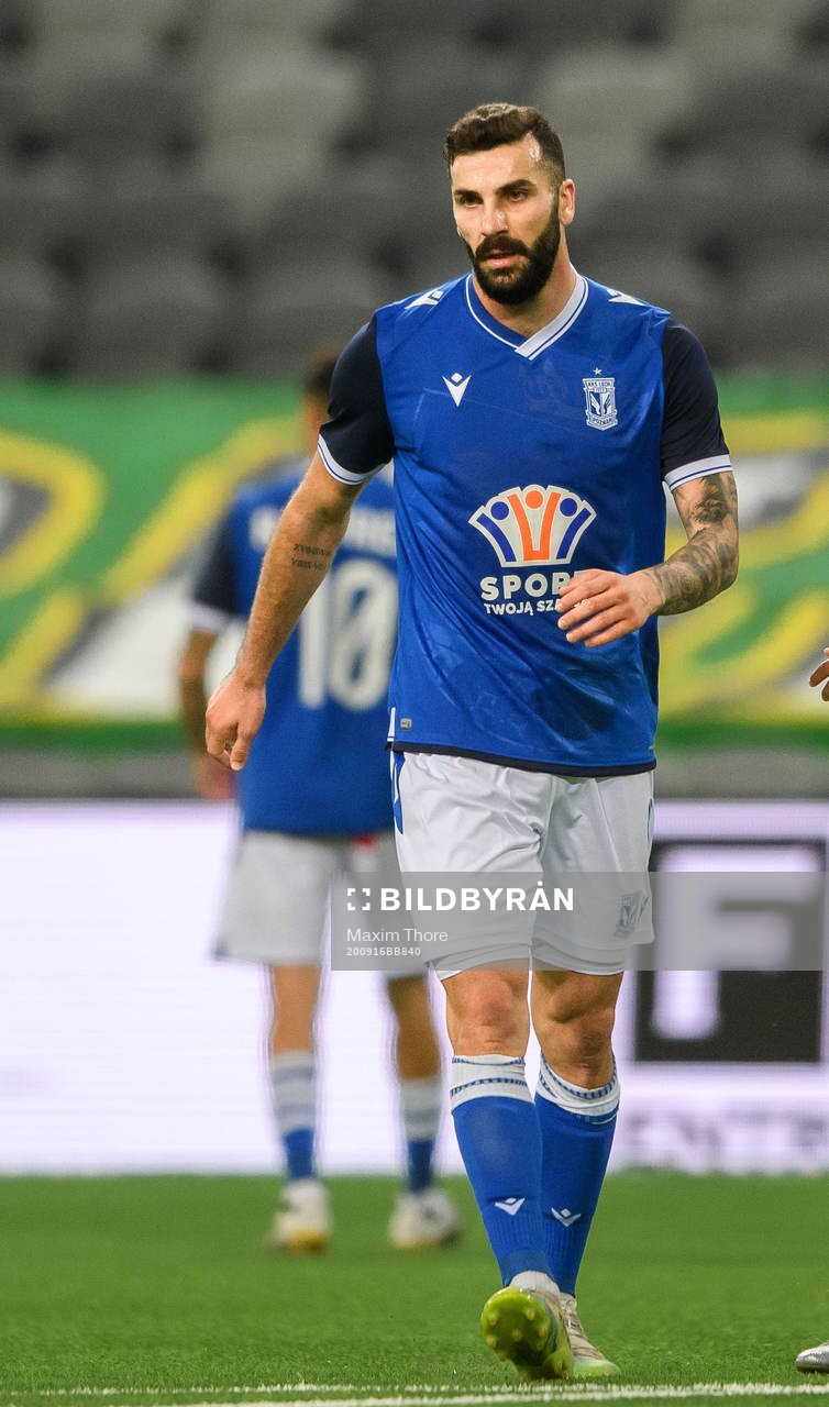 Mikael Ishak of Lech Poznan