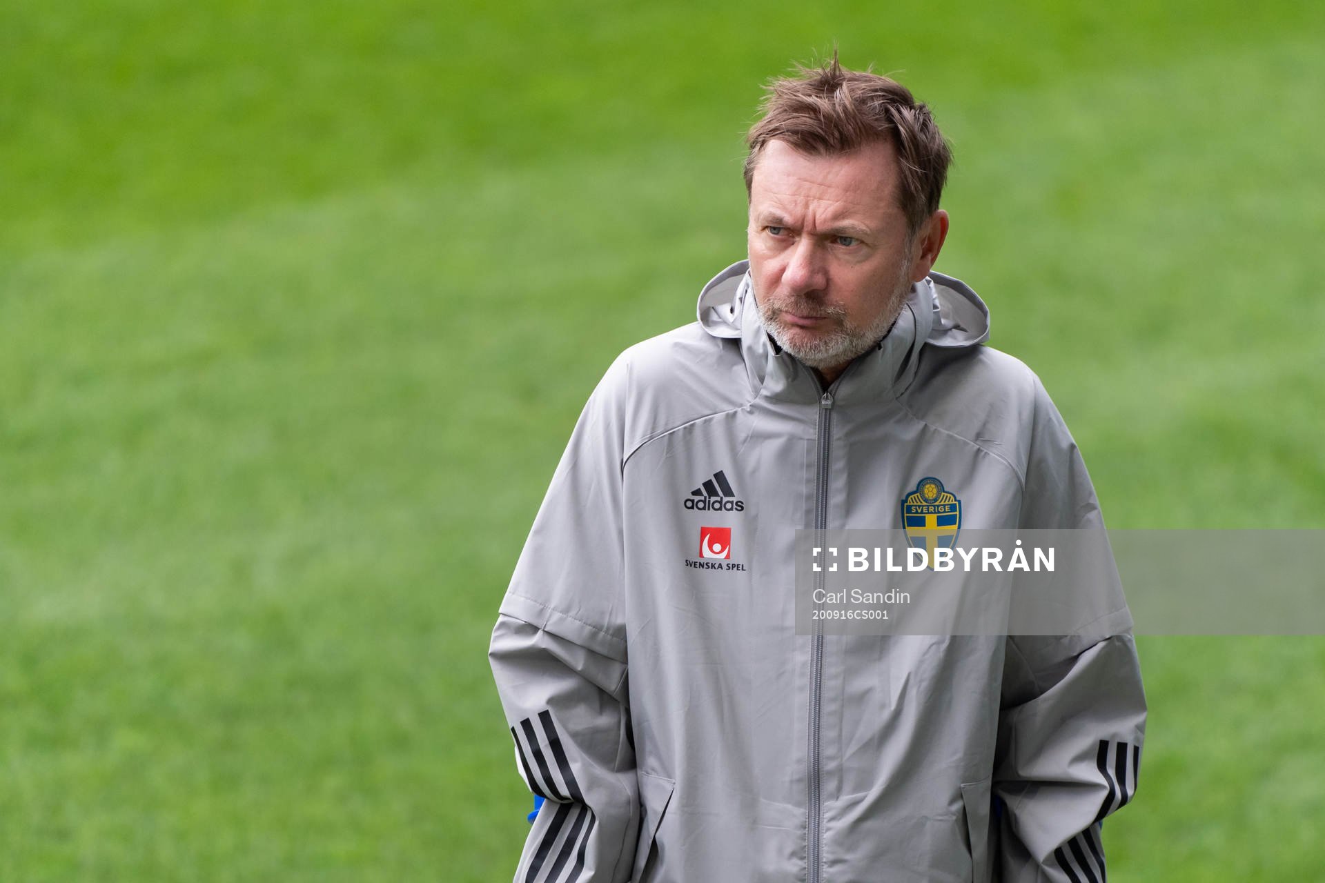 Head coach Peter Gerhardsson