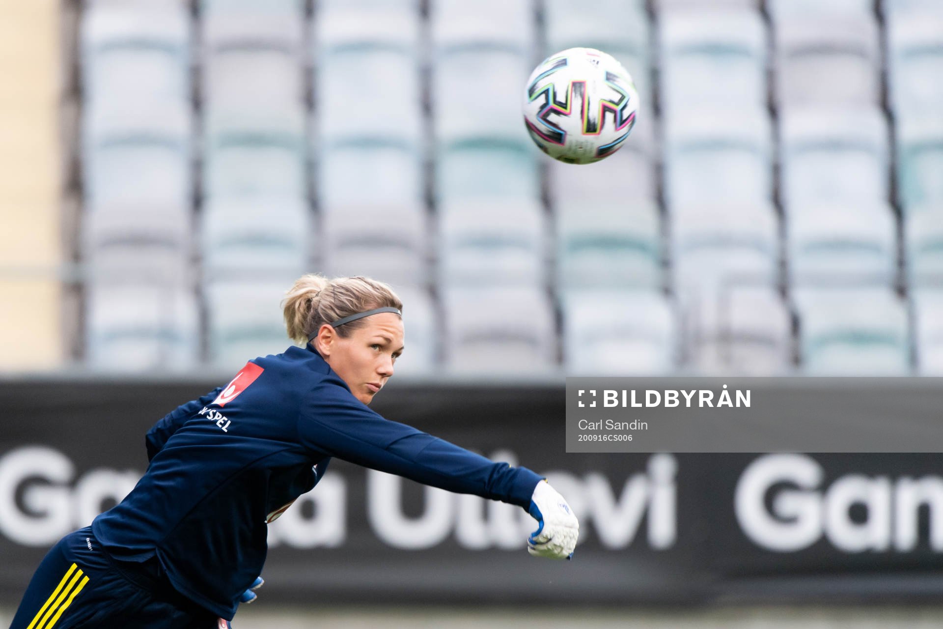 Goalkeeper Jennifer Falk