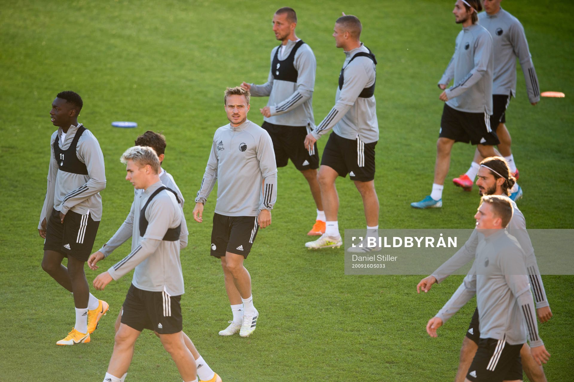 FC Köpenhamns Pierre Bengtsson under träningen inför Europa League den 16 september 2020 i Göteborg.