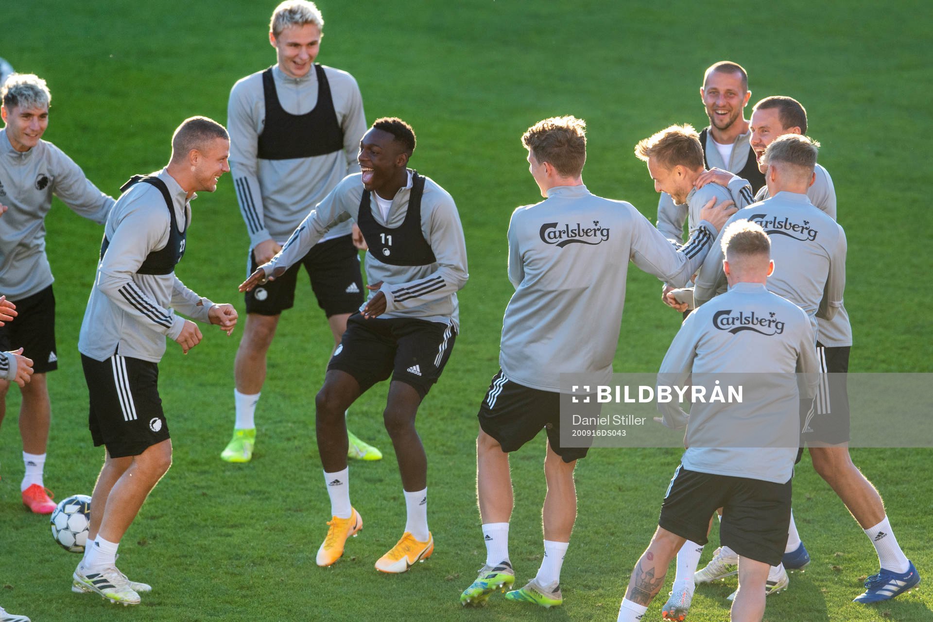 FC Köpenhamns Ragnar Sigurdsson, Mohamed Daramy och Pierre