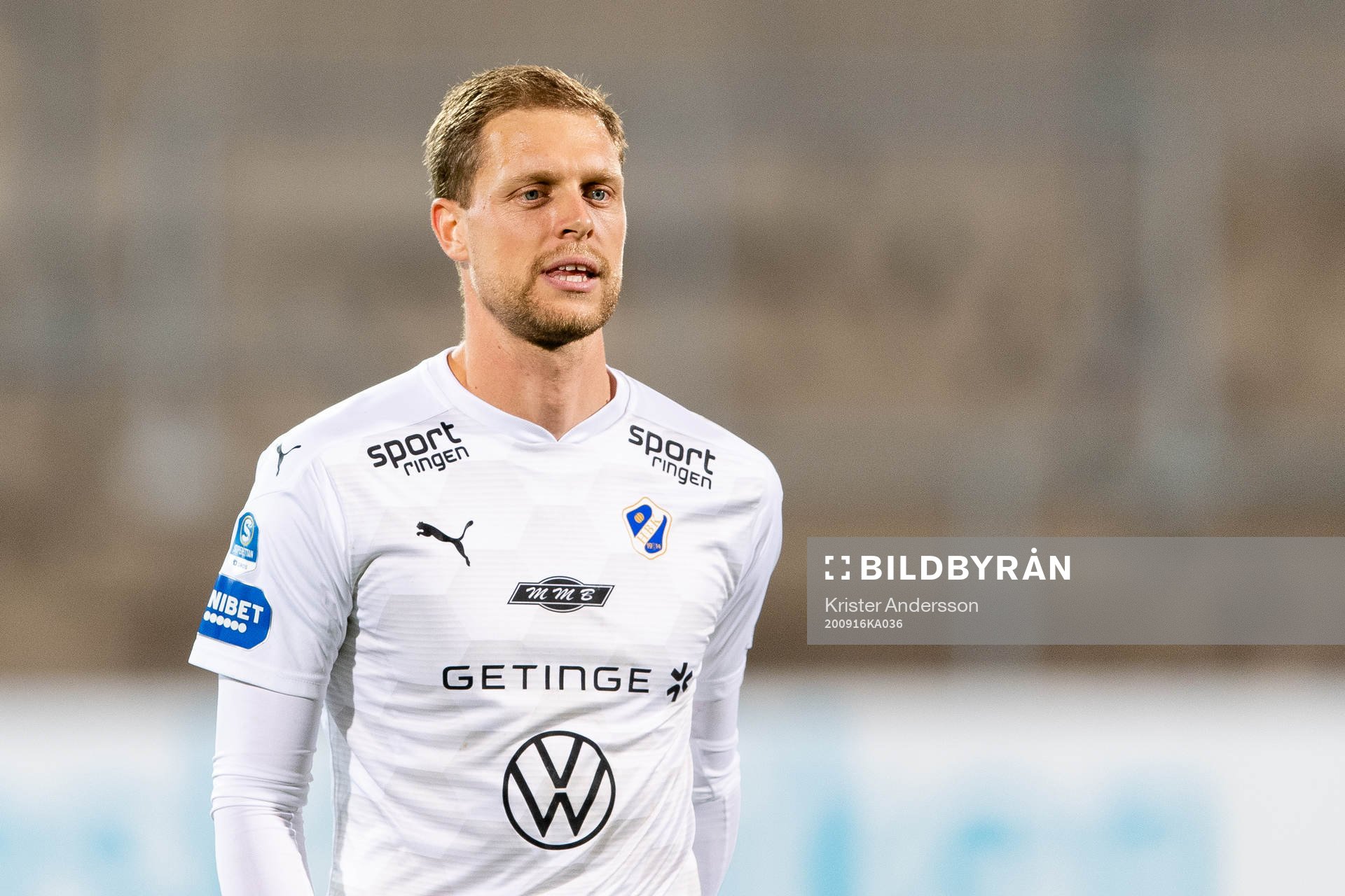 Halmstads målvakt Malkolm Nilsson Säfqvist