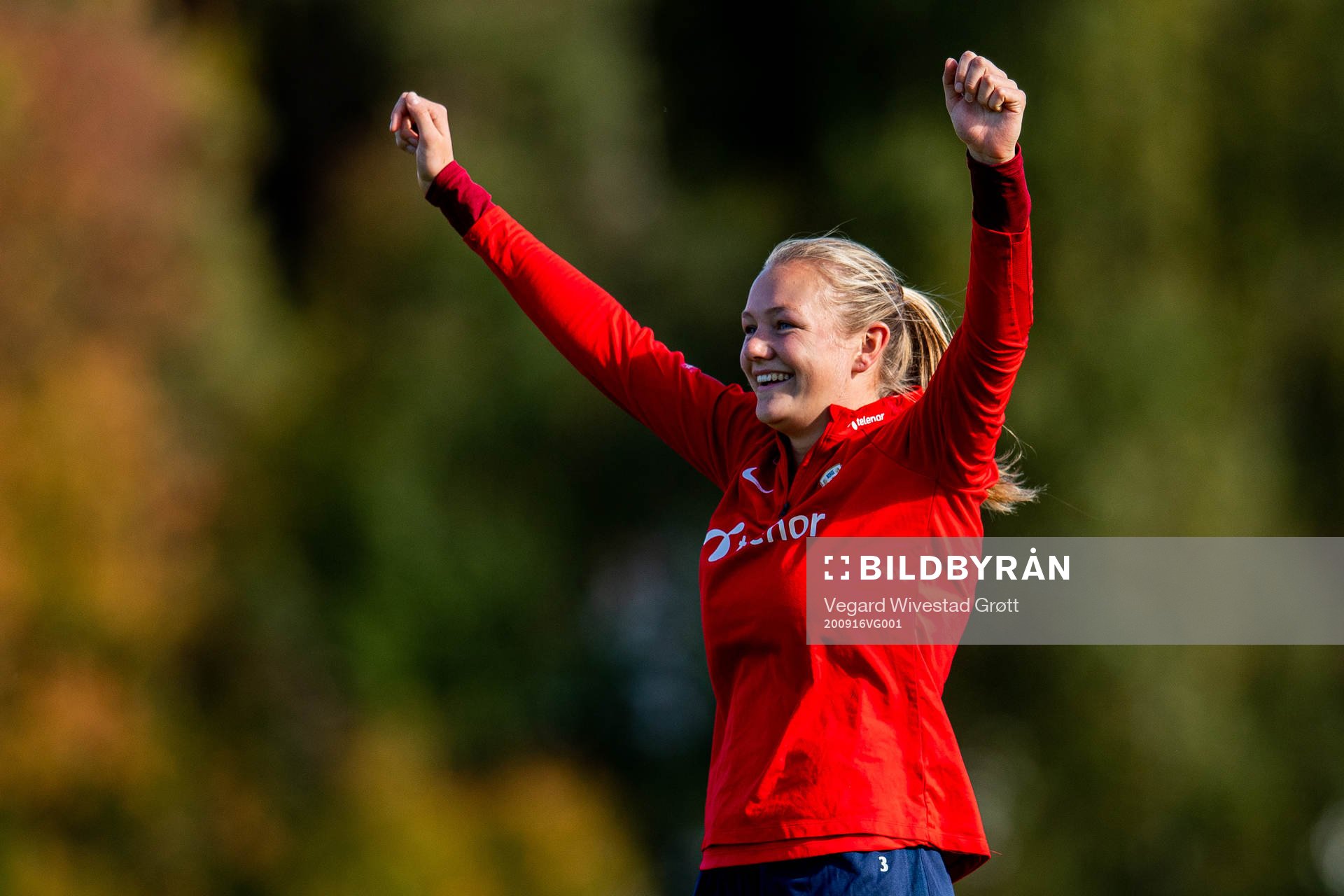 Frida Maanum of the Norwegian women’s national football