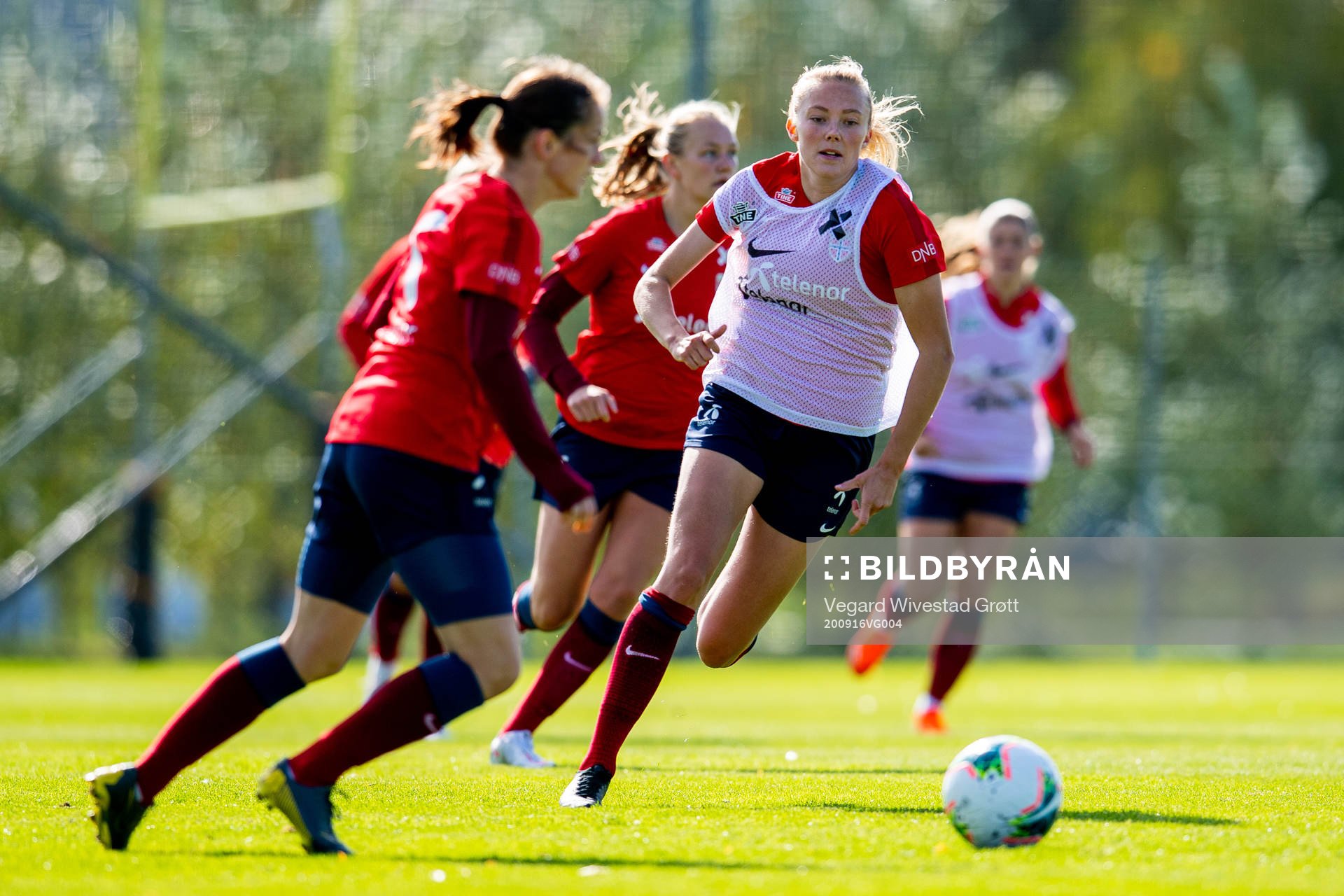 Synne Sofie Kinden Jensen of the Norwegian women’s