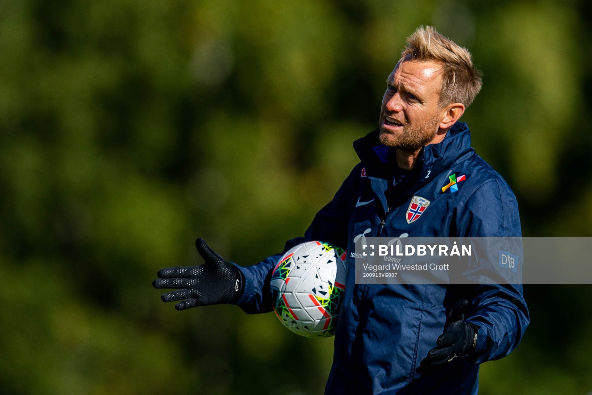 Martin Sjögren, head coach of Norway
