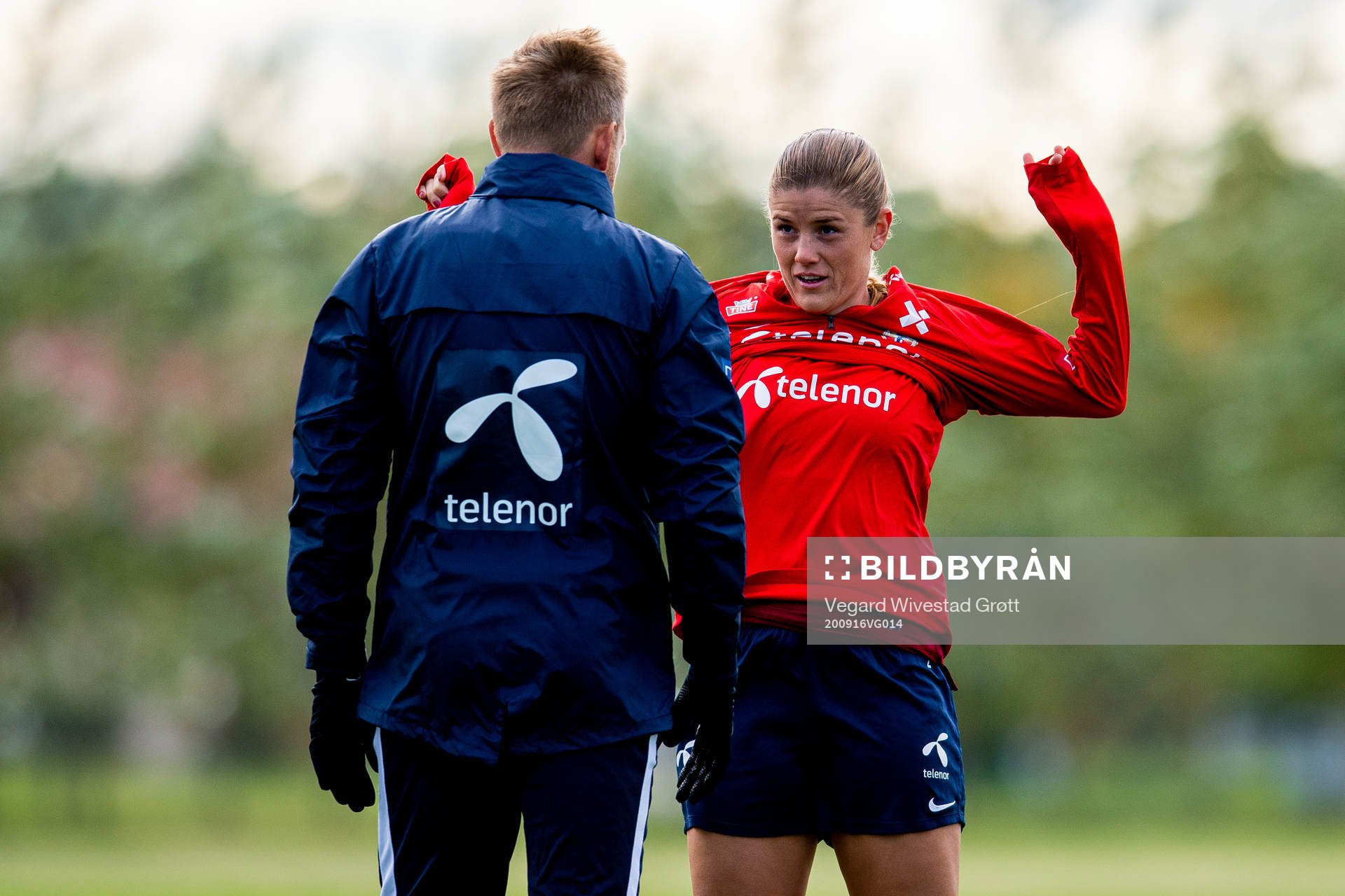 Maren Mjelde of the Norwegian women’s national football