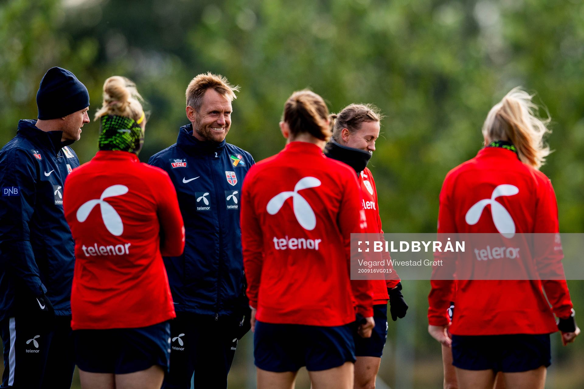Martin Sjögren, head coach of Norway
