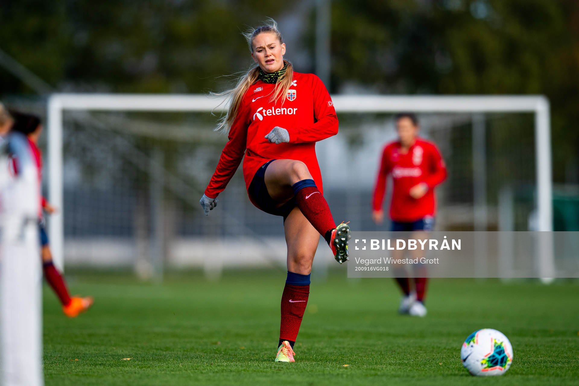 Lisa-Marie Karlseng Utland of the Norwegian women’s