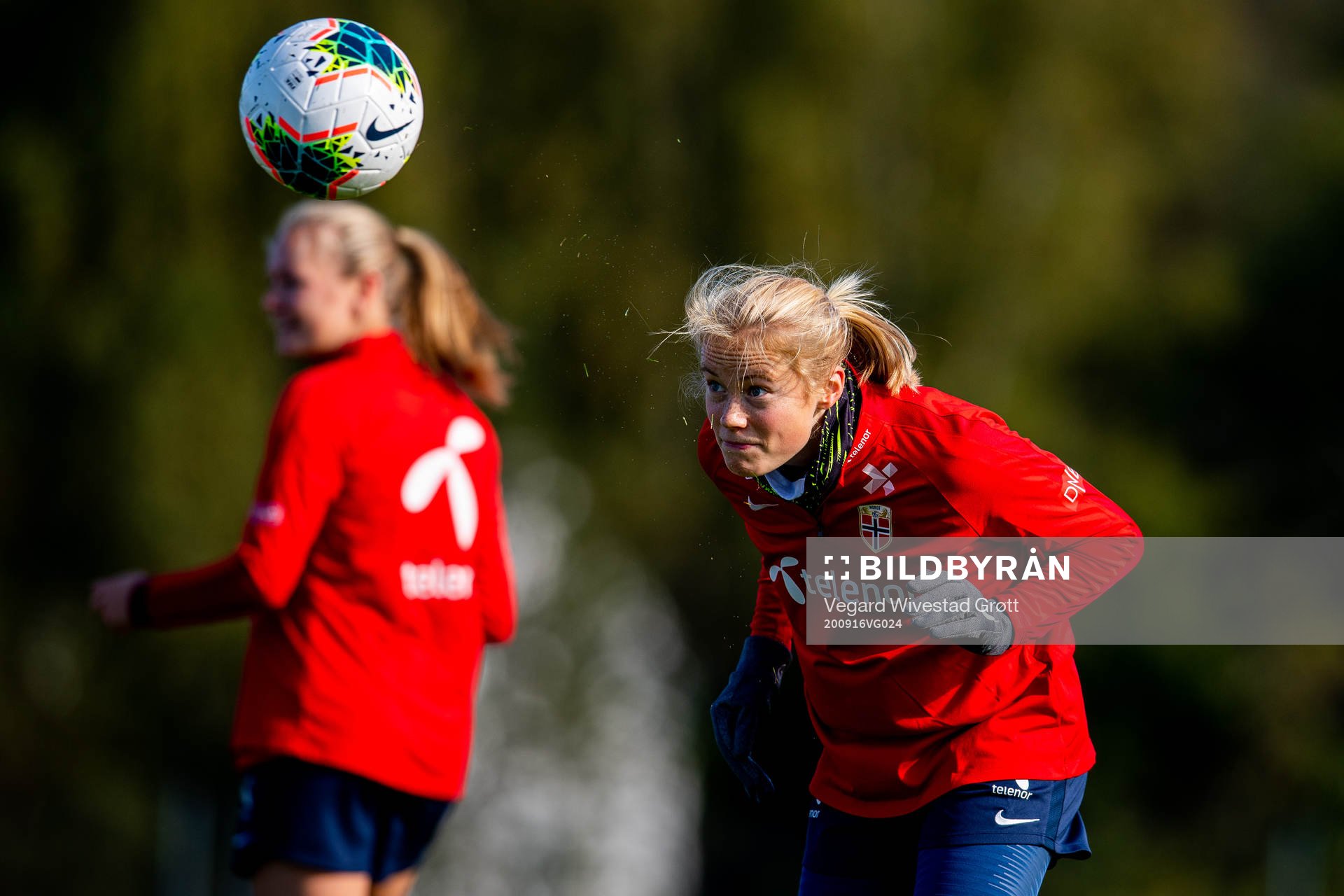 Julie Blakstad of the Norwegian women’s national football