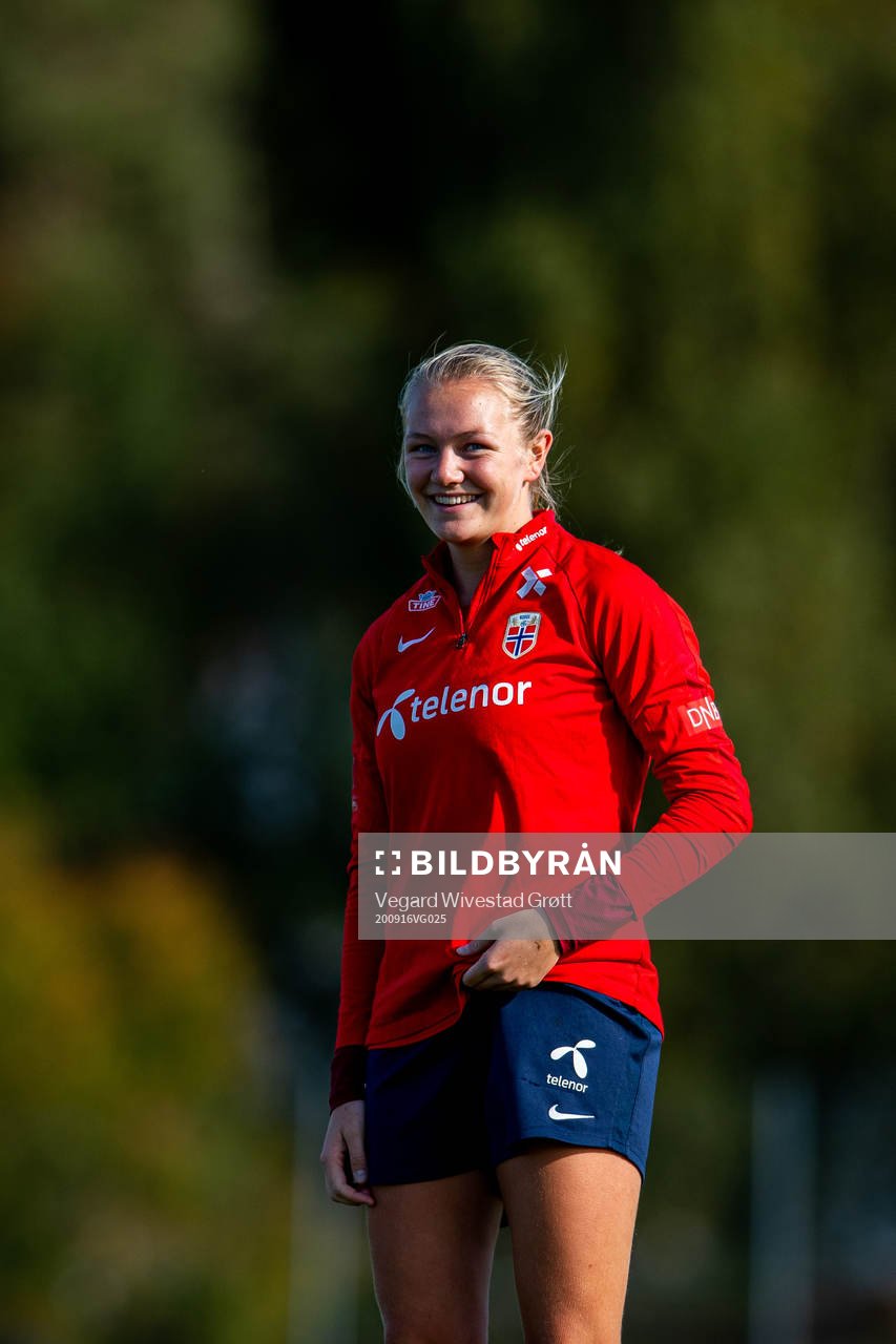 Frida Maanum of the Norwegian women’s national football
