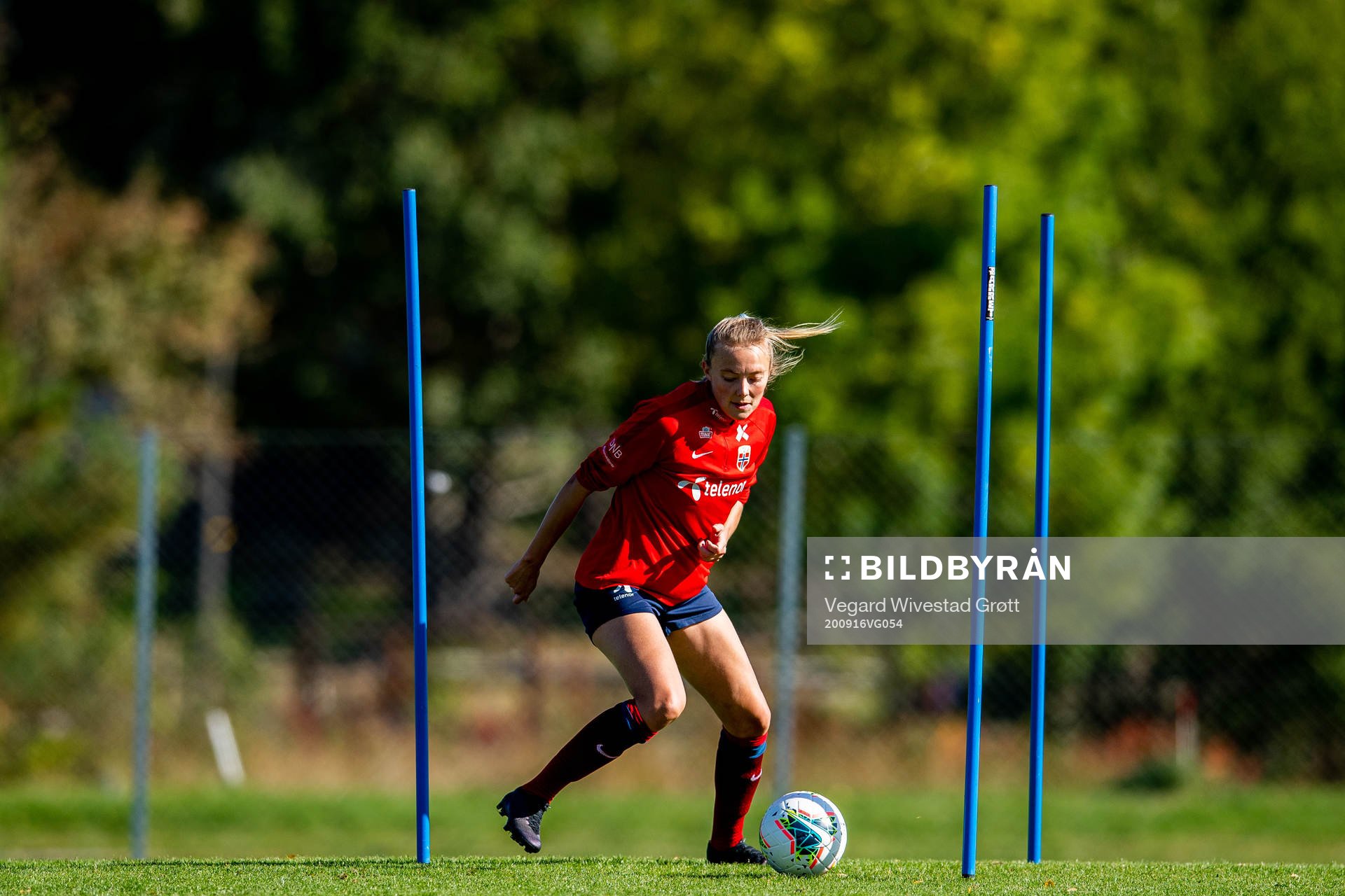 Synne Sofie Kinden Jensen of the Norwegian women’s