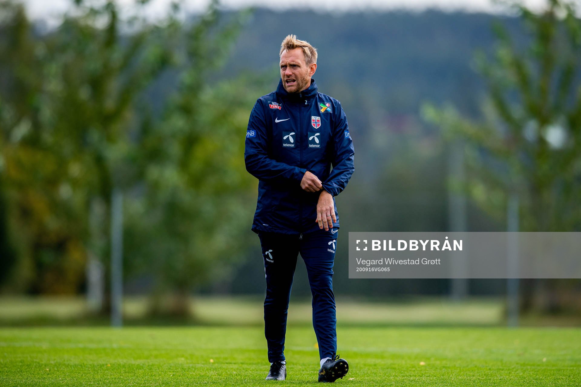 Martin Sjögren, head coach of Norway