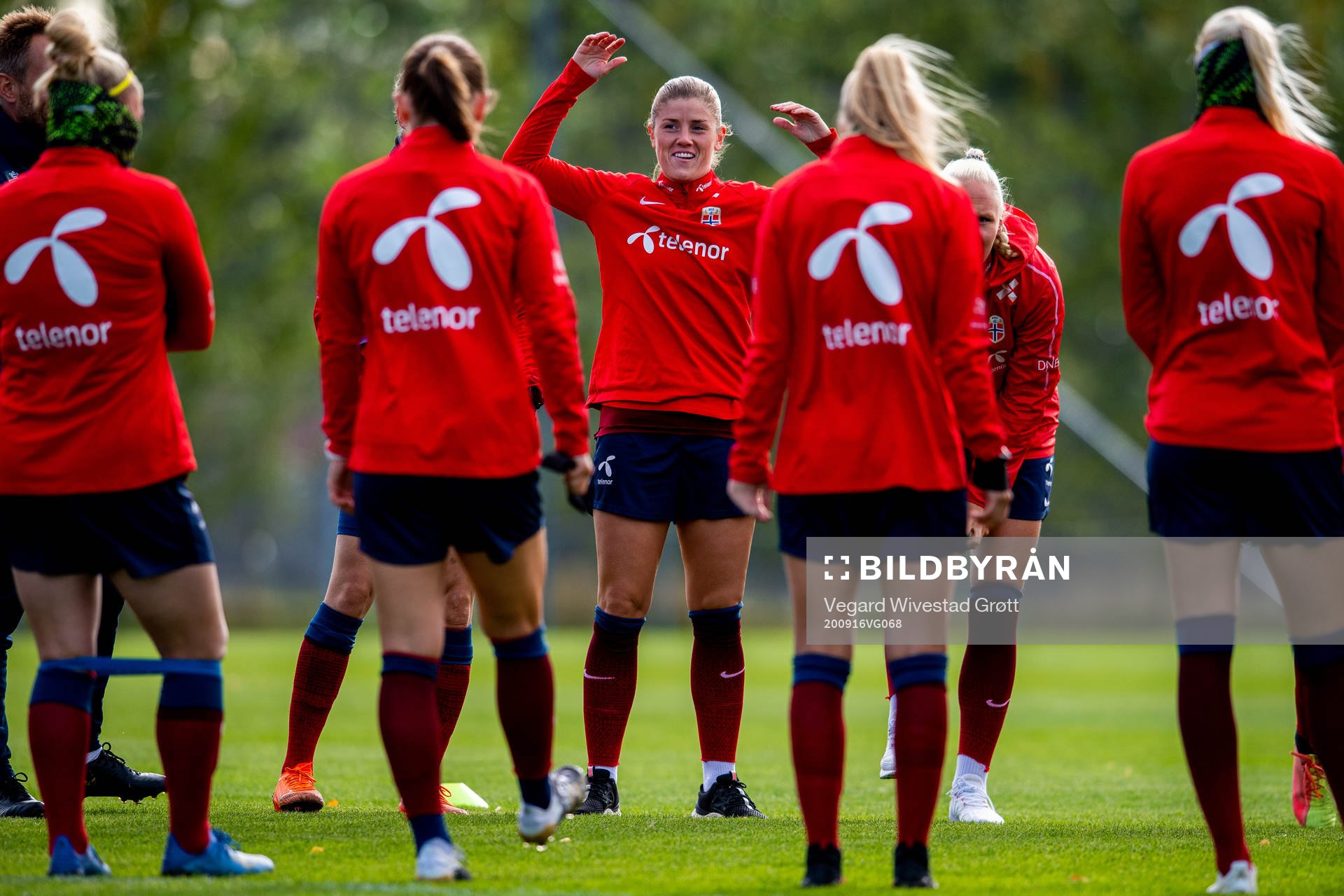 Maren Mjelde of the Norwegian women’s national football