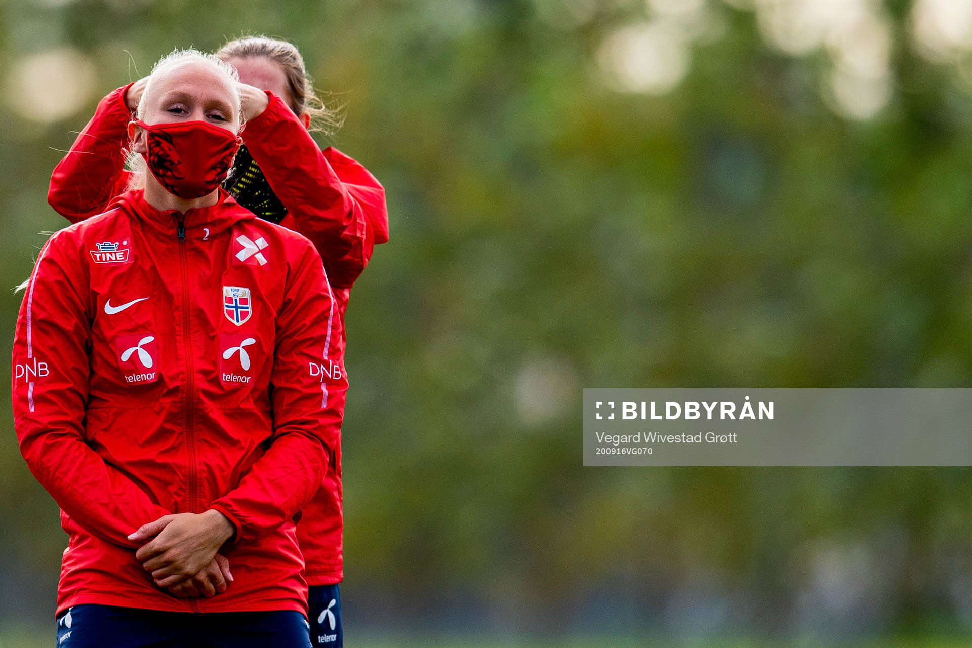 Maria Thorisdottir of the Norwegian women’s national