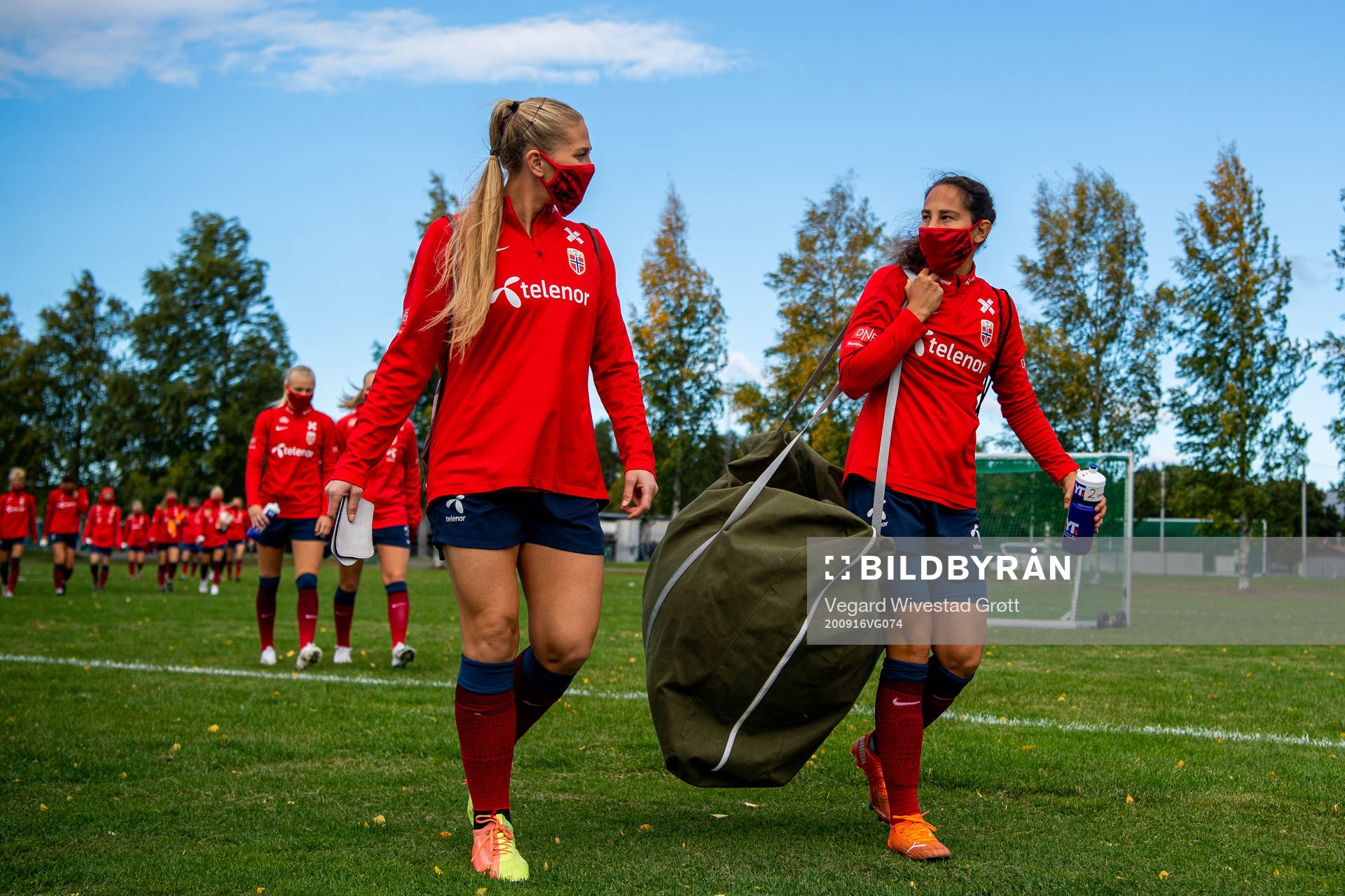 Lisa-Marie Karlseng Utland and Ingrid Moe Wold of the