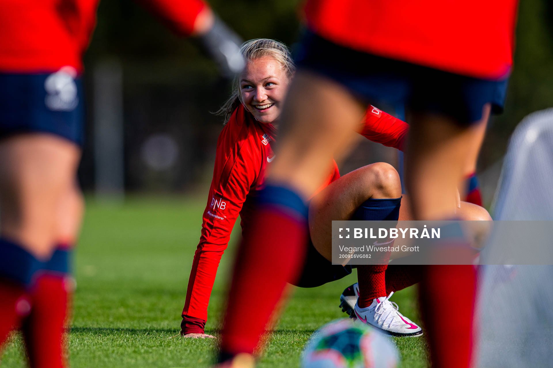 Frida Maanum of the Norwegian women’s national football