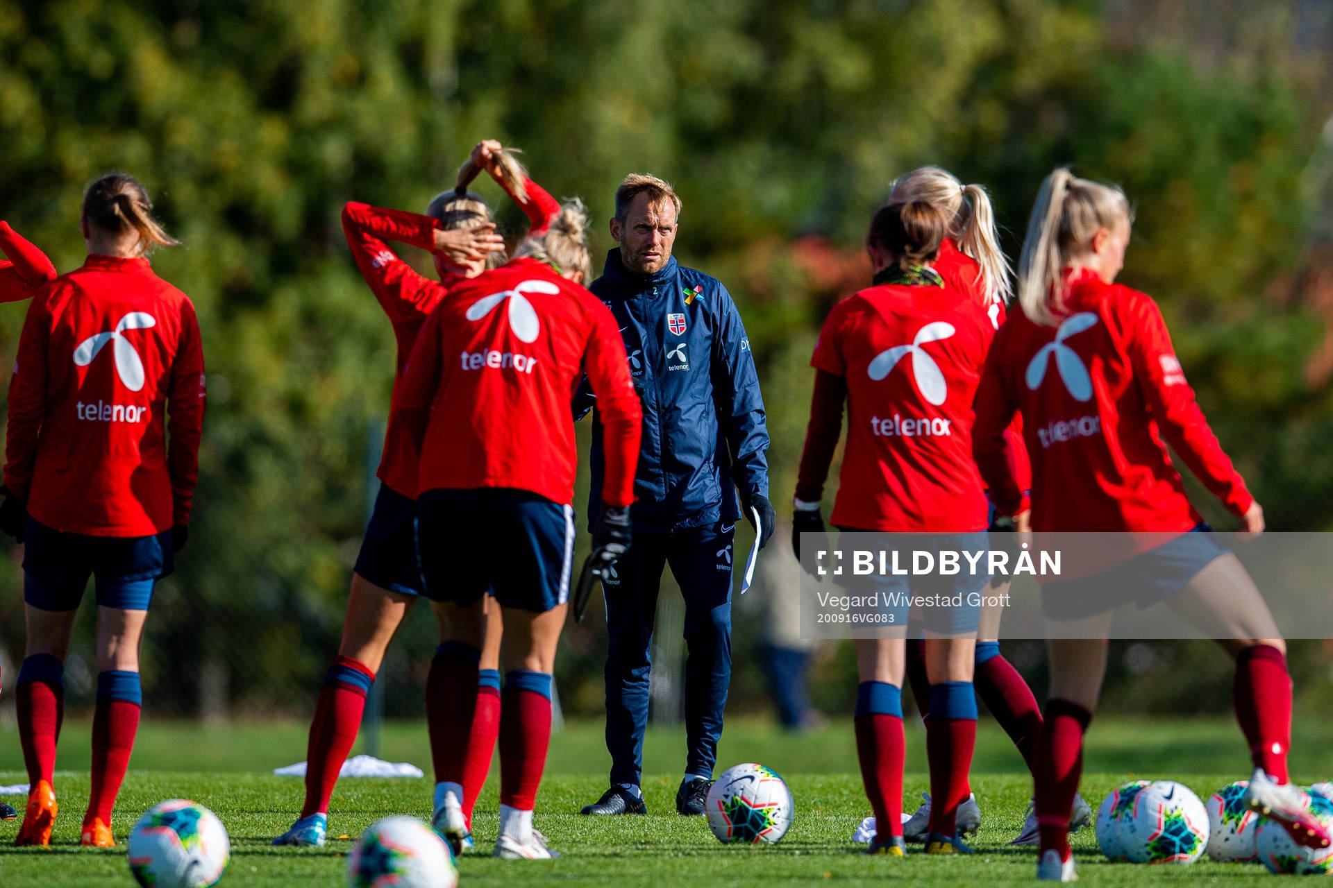 Martin Sjögren, head coach of Norway