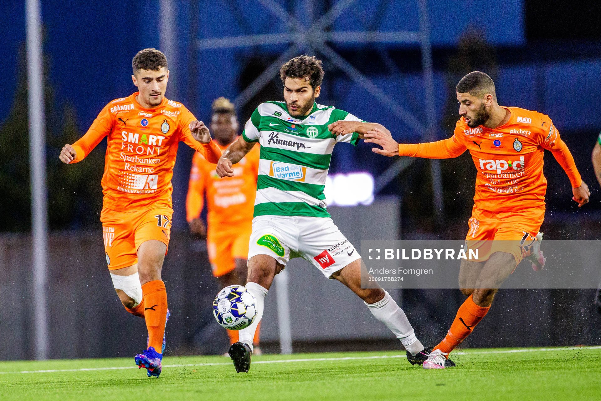 AFC Eskilstunas Ismet Lushaku , Västerås Karwan Safari