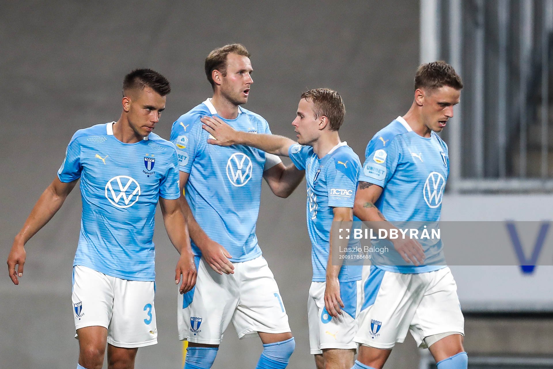 Jonas Knudsen, Ola Toivonen, Oscar Lewicki and Sören Rieks