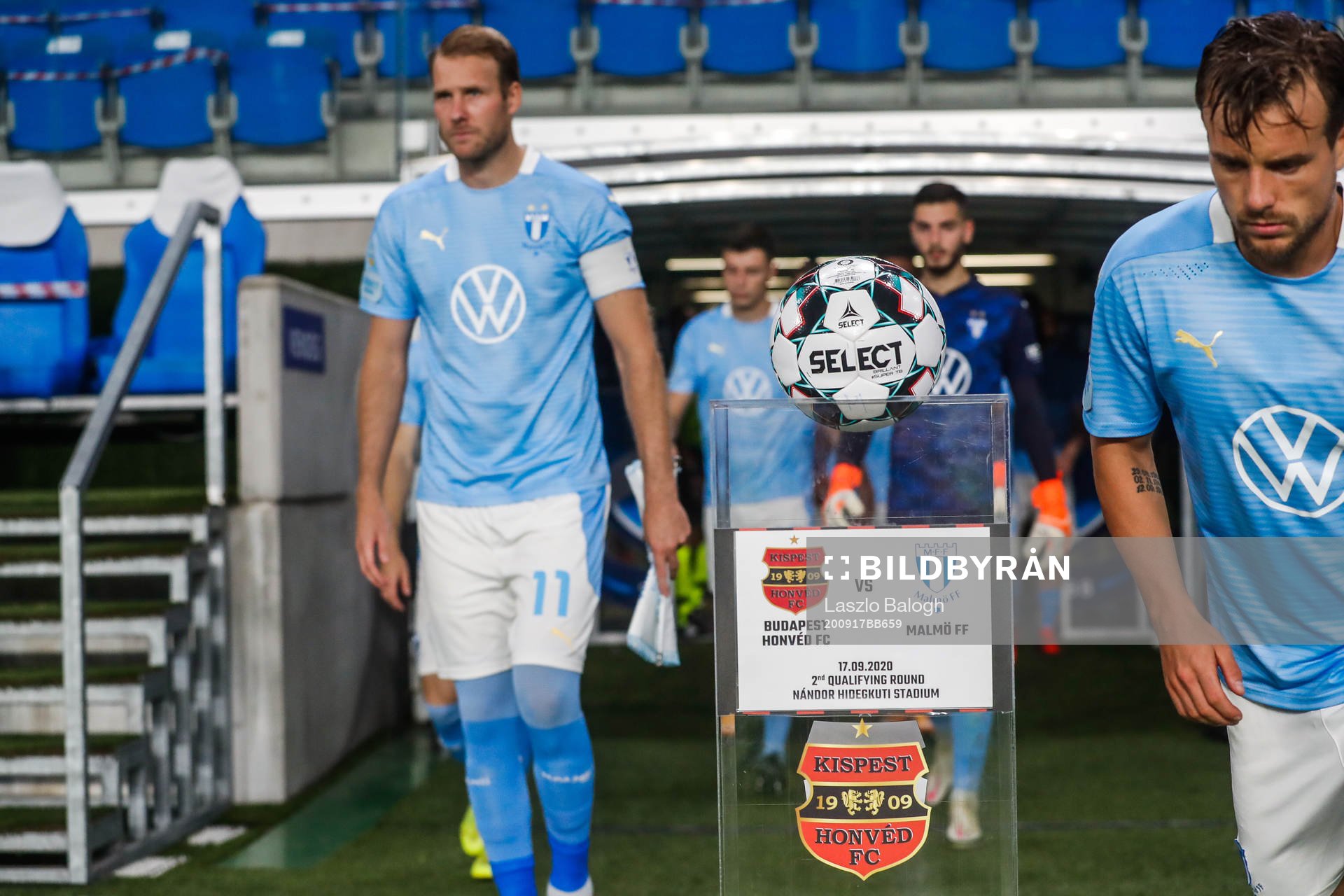 Ola Toivonen and Eric Larsson of Malmö FF