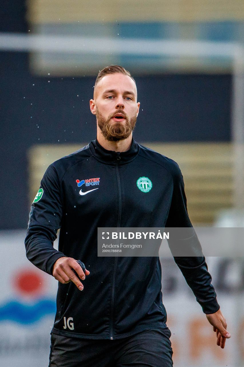 Västerås fystränare Jesper Gustafsson innan