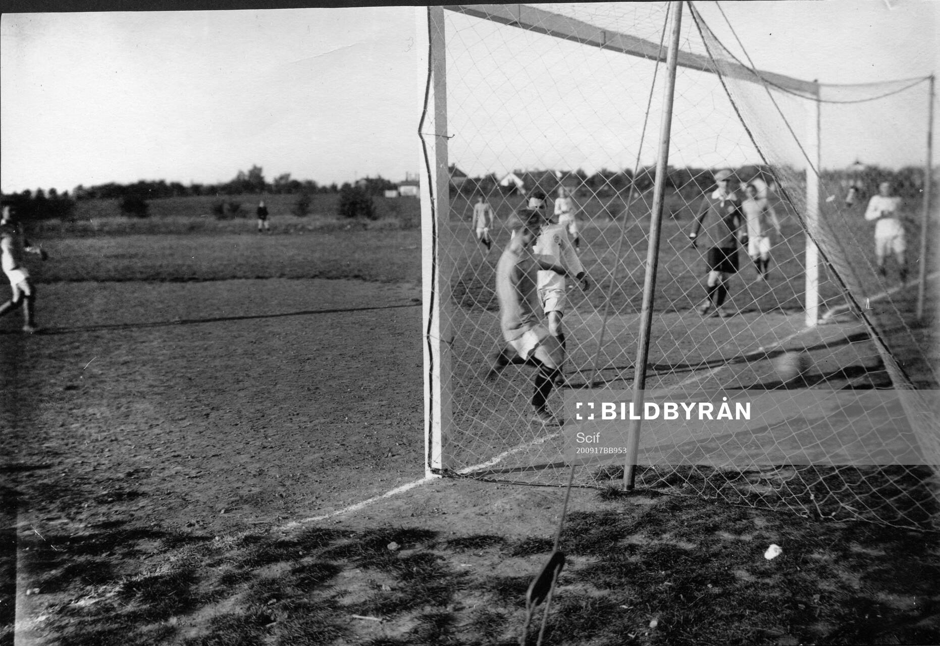 Fotboll, Limhamns Boll- & IF - Lunds G. IF. Lund gör mål