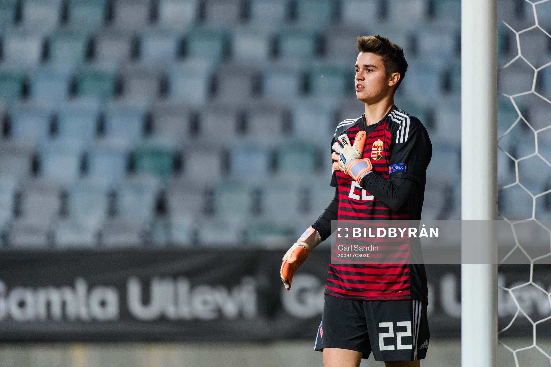 Goalkeeper Fruzsina Schildkraut of Hungary