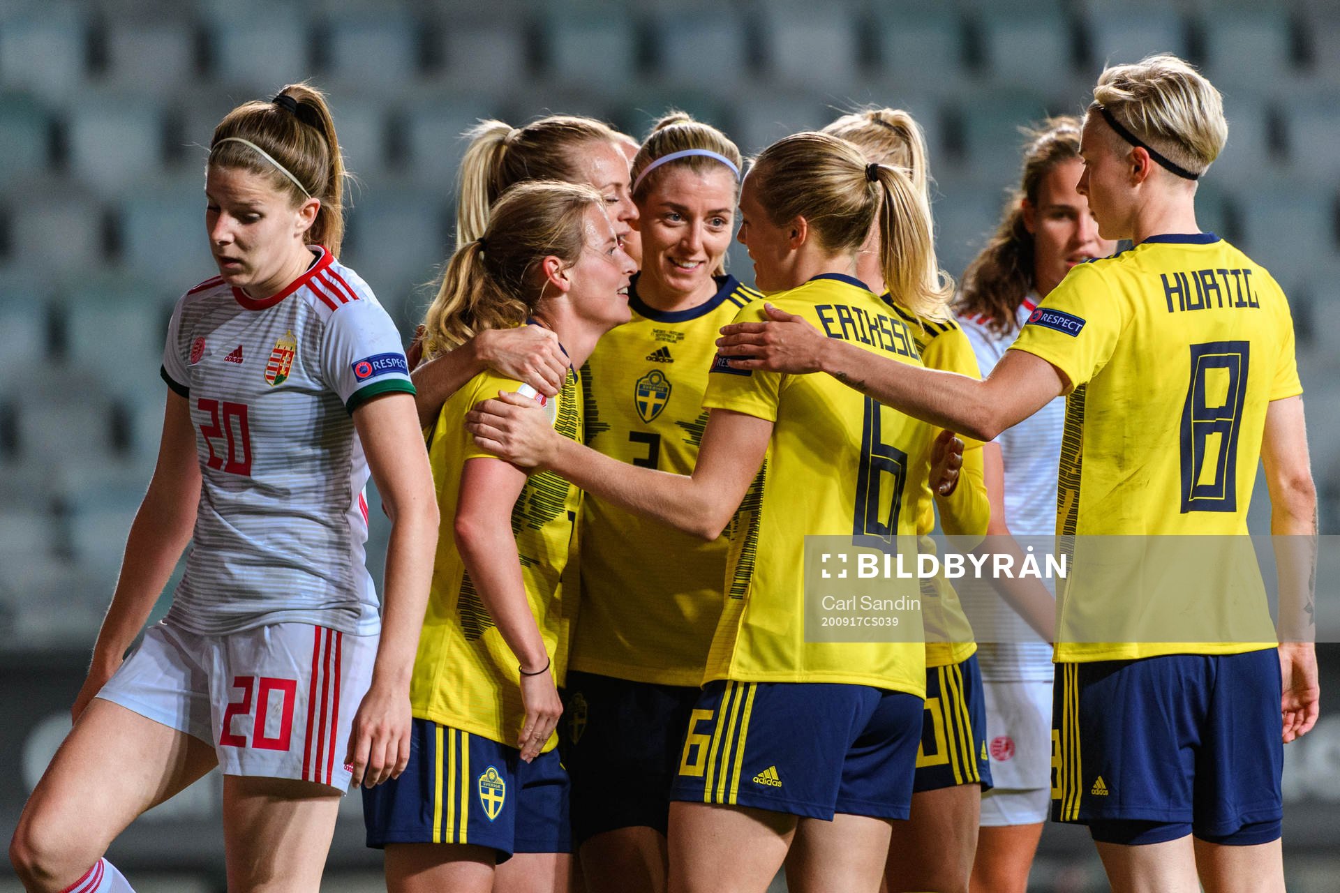 Anna Anvegård, Amanda Ilestedt, Linda Sembrant , Magdalena