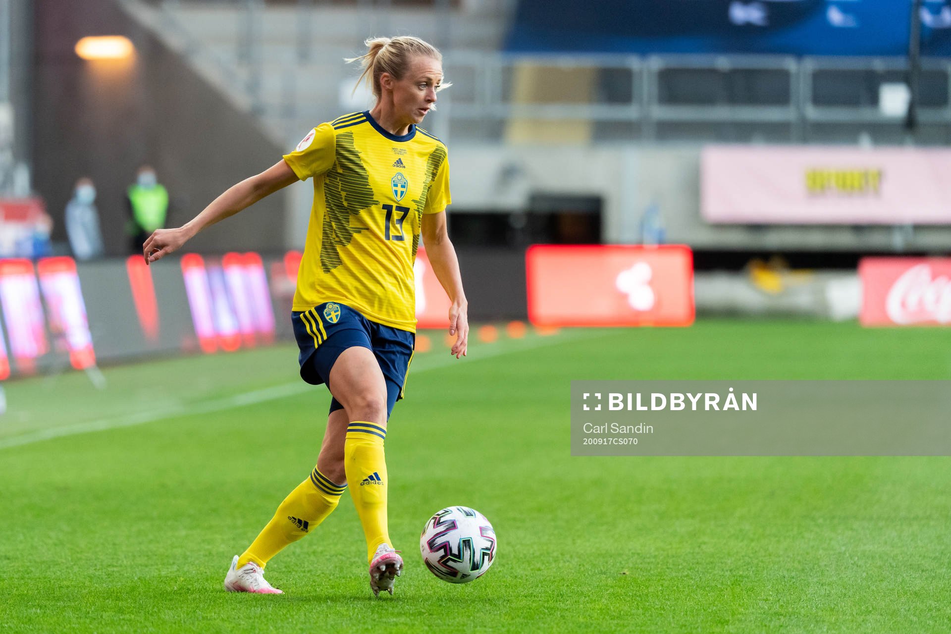 Amanda Ilestedt of Sweden