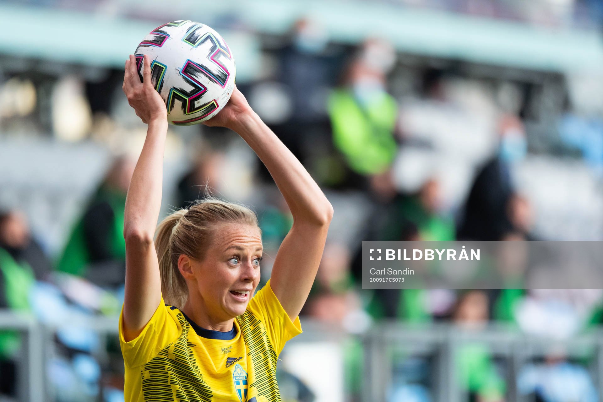 Amanda Ilestedt of Sweden